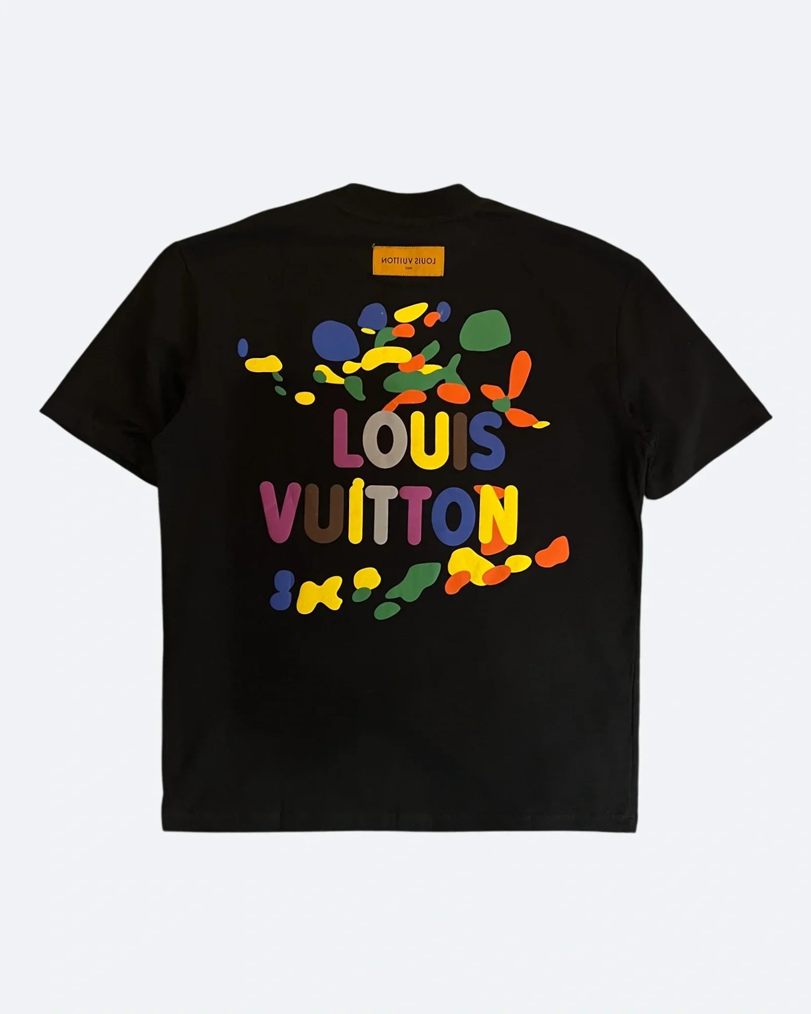 Louis Vuitton – Oversized tričko Color Drops – černé