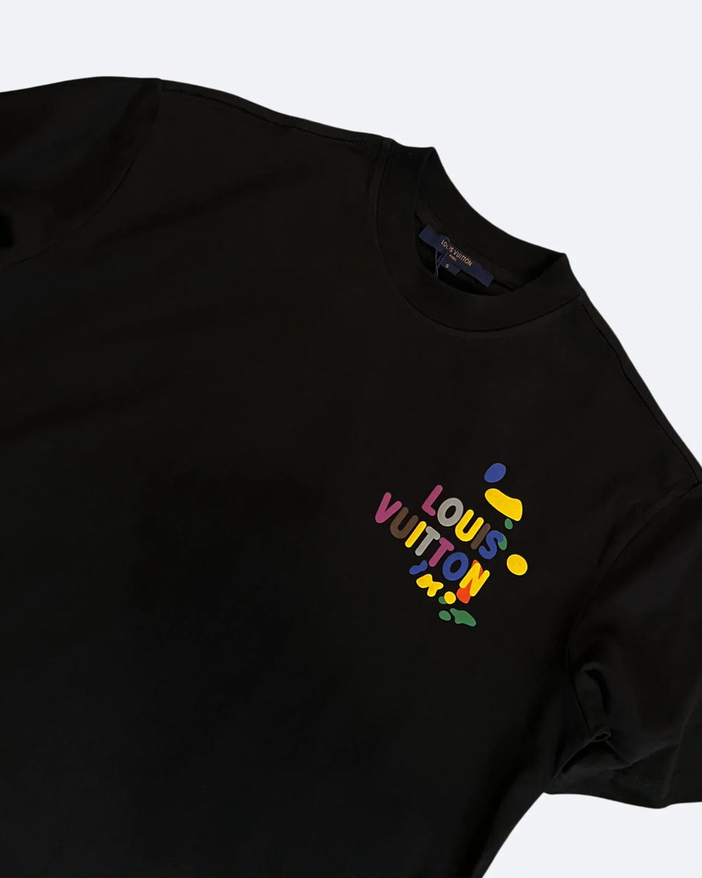 Louis Vuitton – Oversized tričko Color Drops – černé