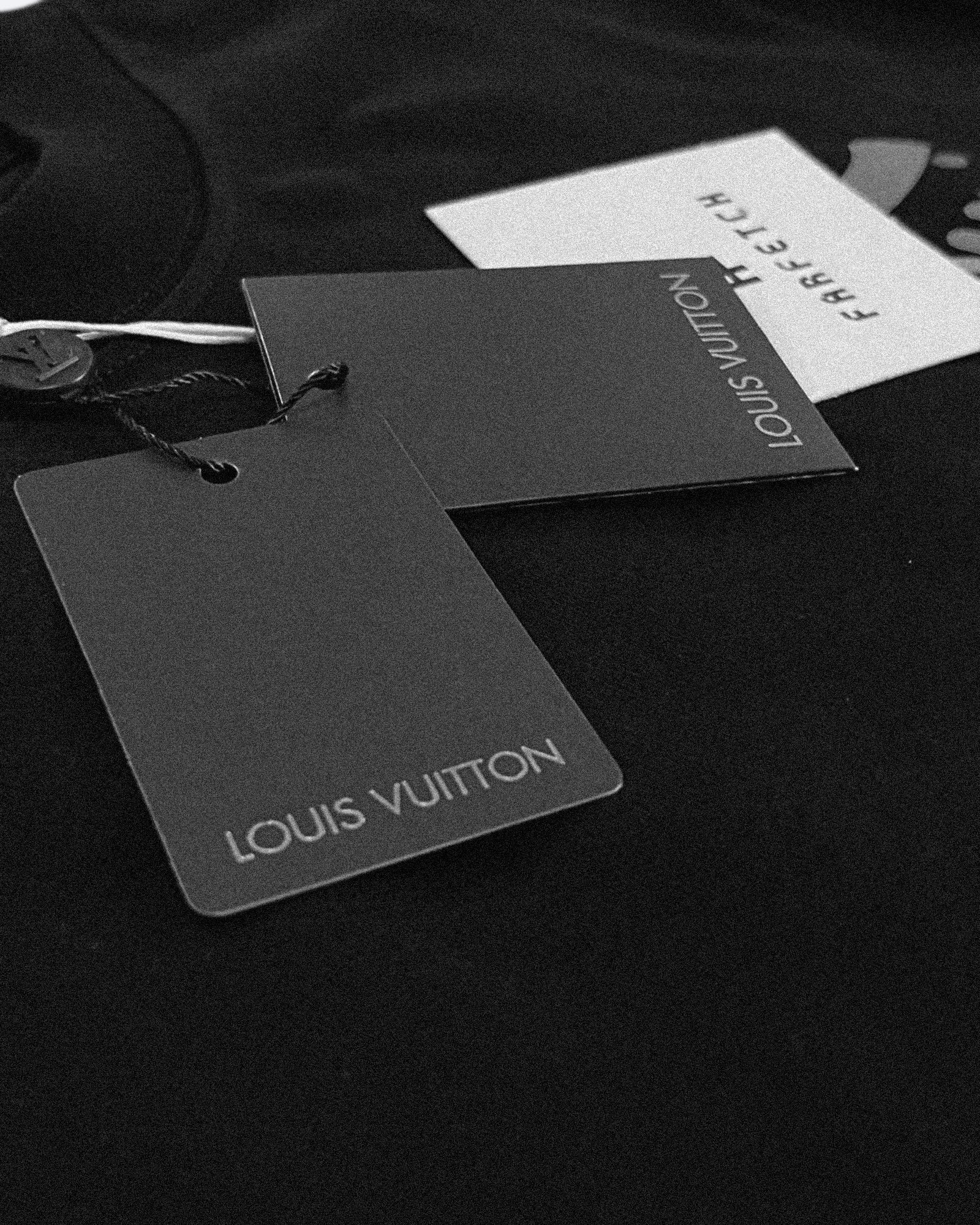 Louis Vuitton – Oversized tričko Color Drops – černé