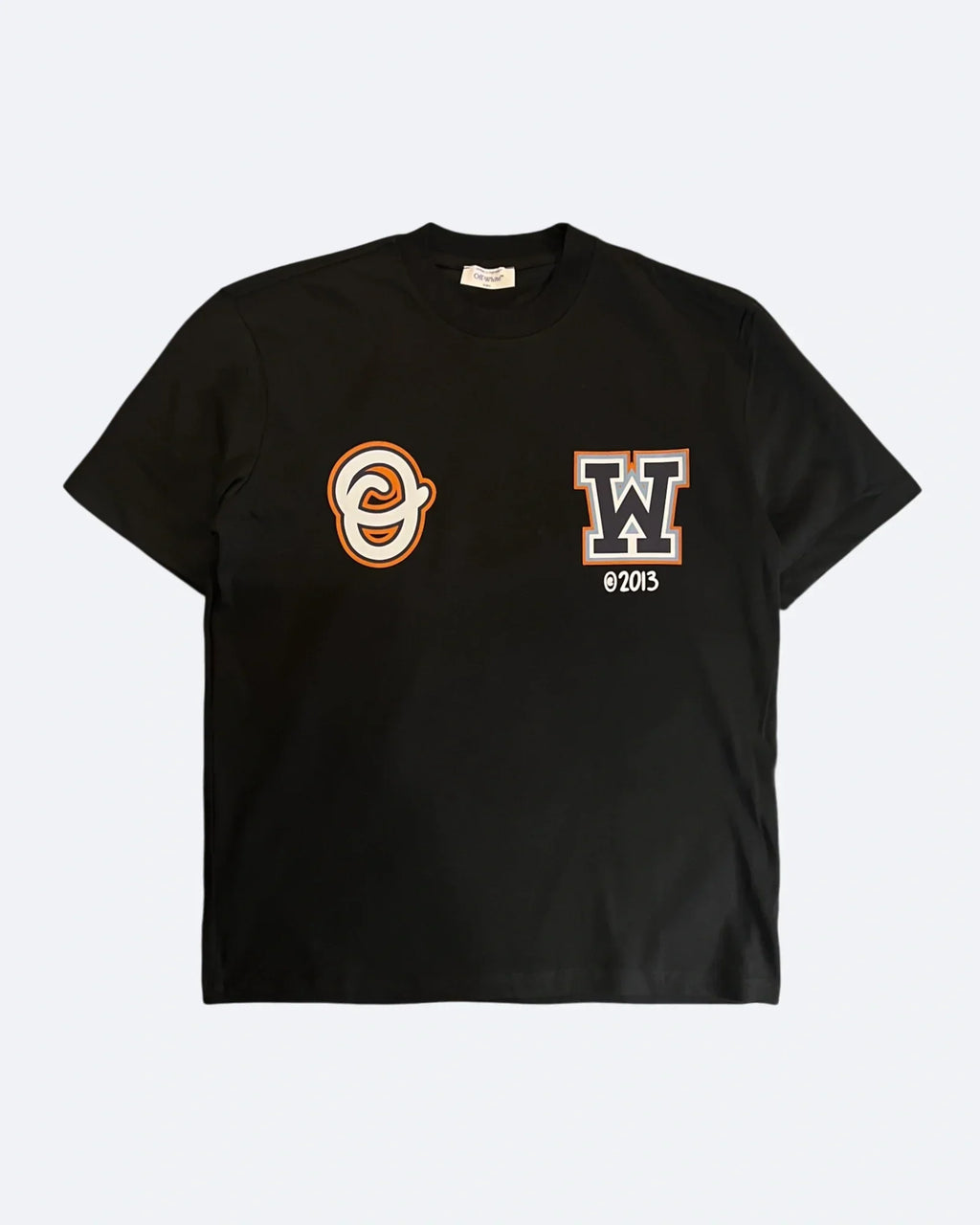 Off-White – Oversized tričko Wizard Skate – černé