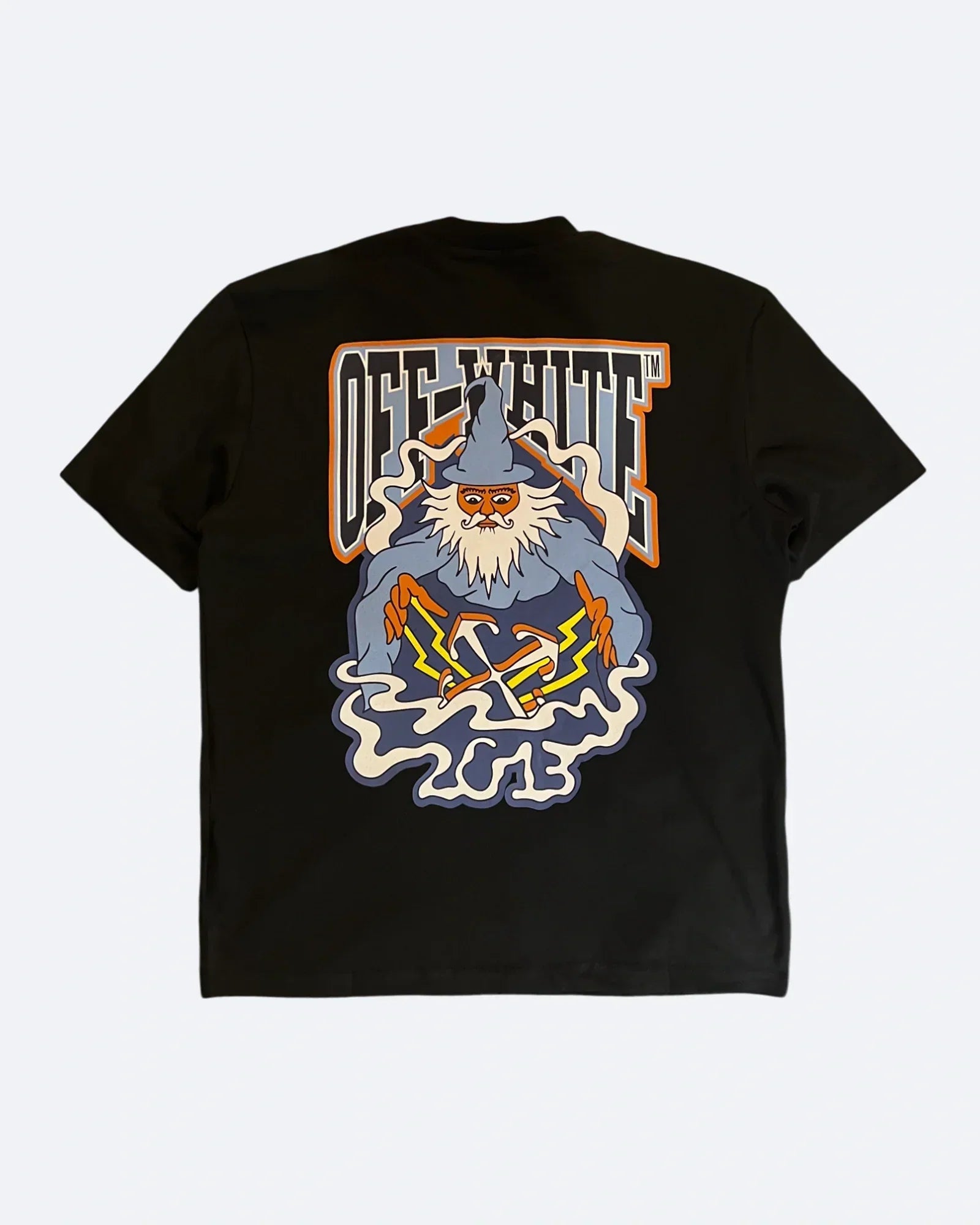 Off-White – Oversized tričko Wizard Skate – černé