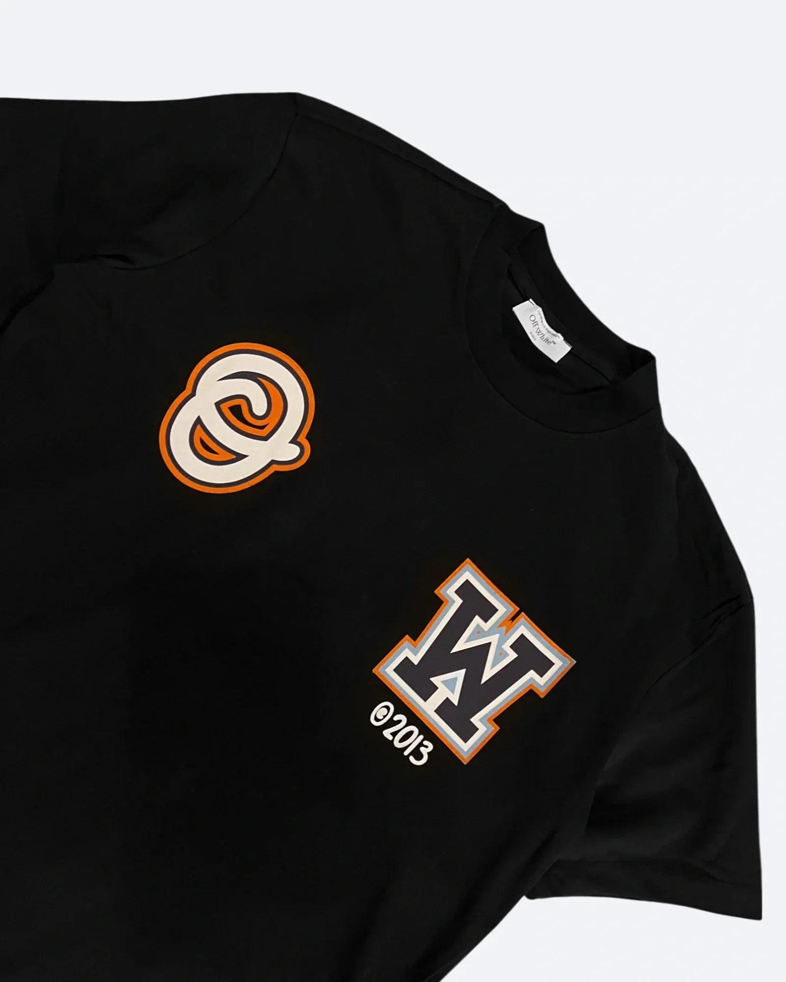 Off-White – Oversized tričko Wizard Skate – černé