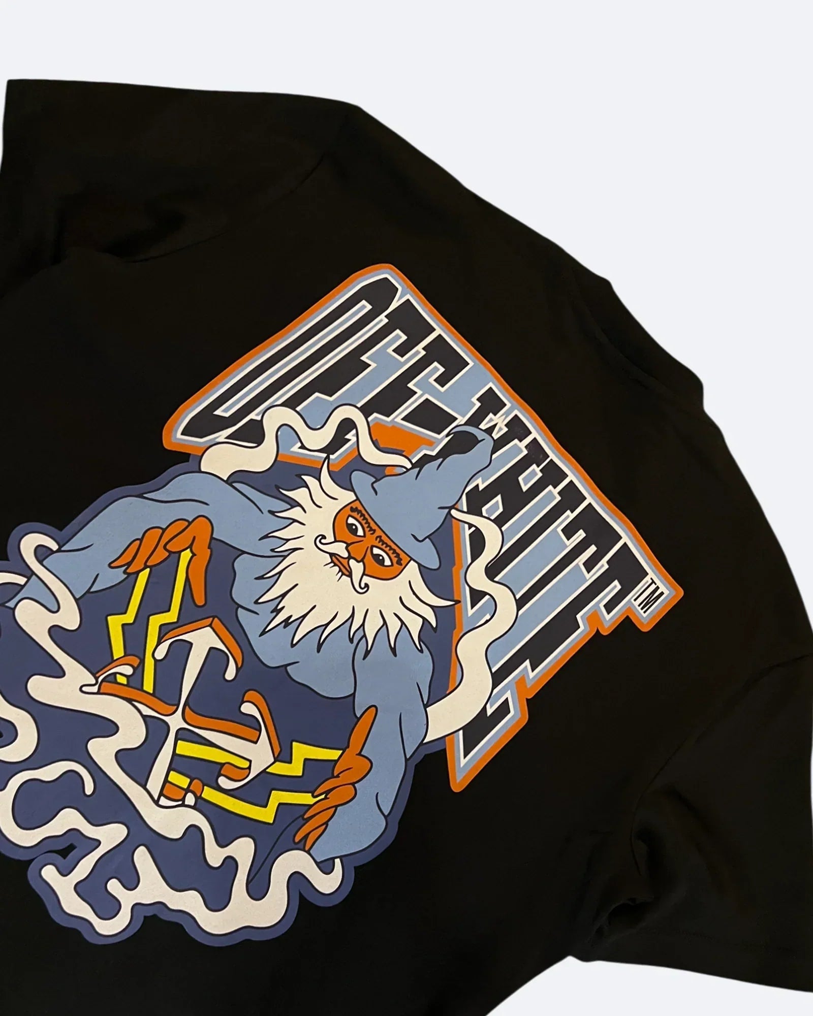 Off-White – Oversized tričko Wizard Skate – černé