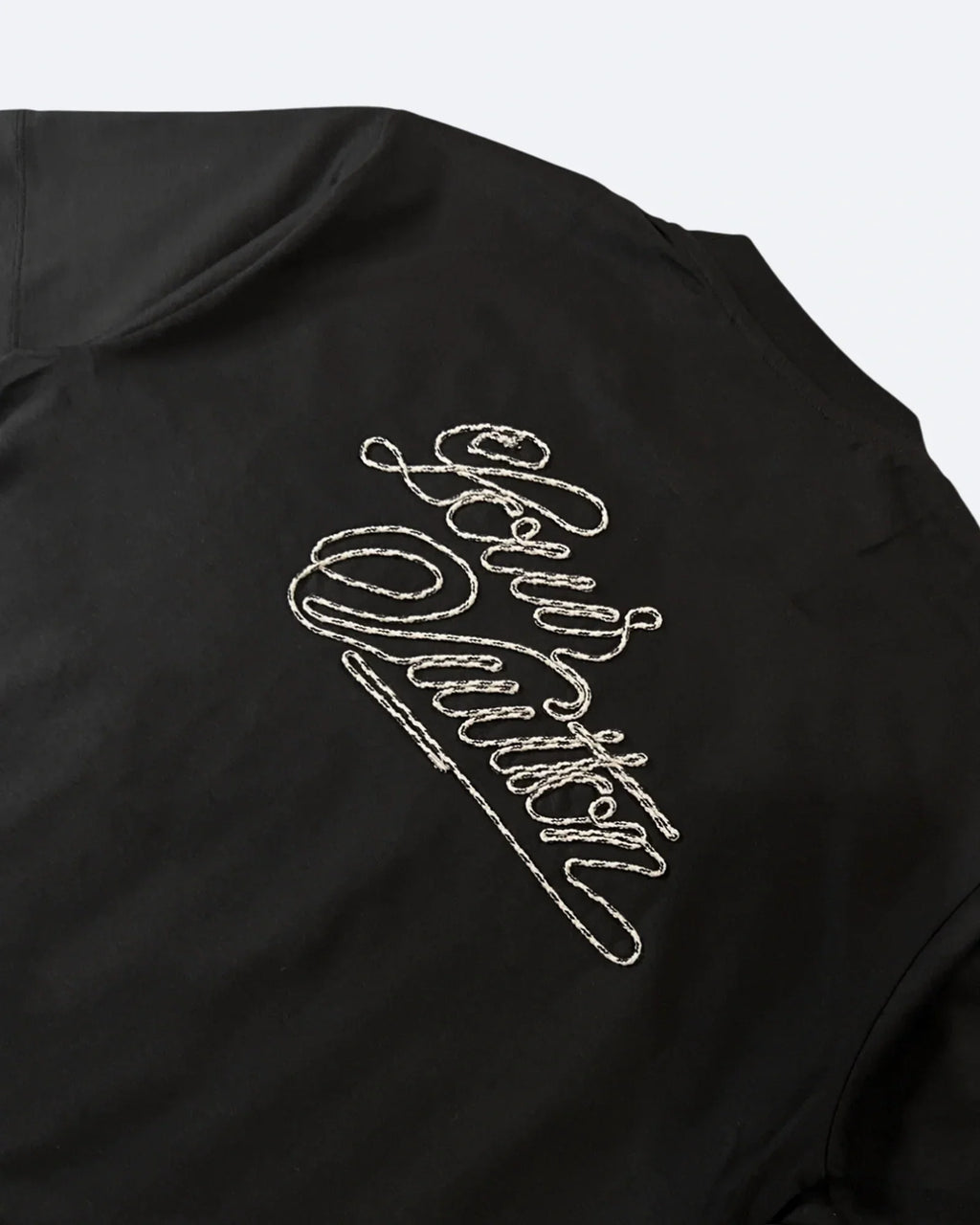 Louis Vuitton - Lovers Embroidery T-Shirt - Black