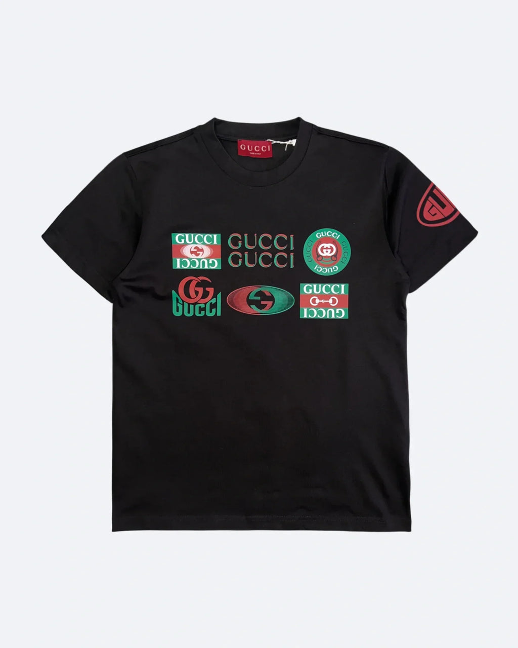 Gucci – Tričko s logem z kolekce – černé