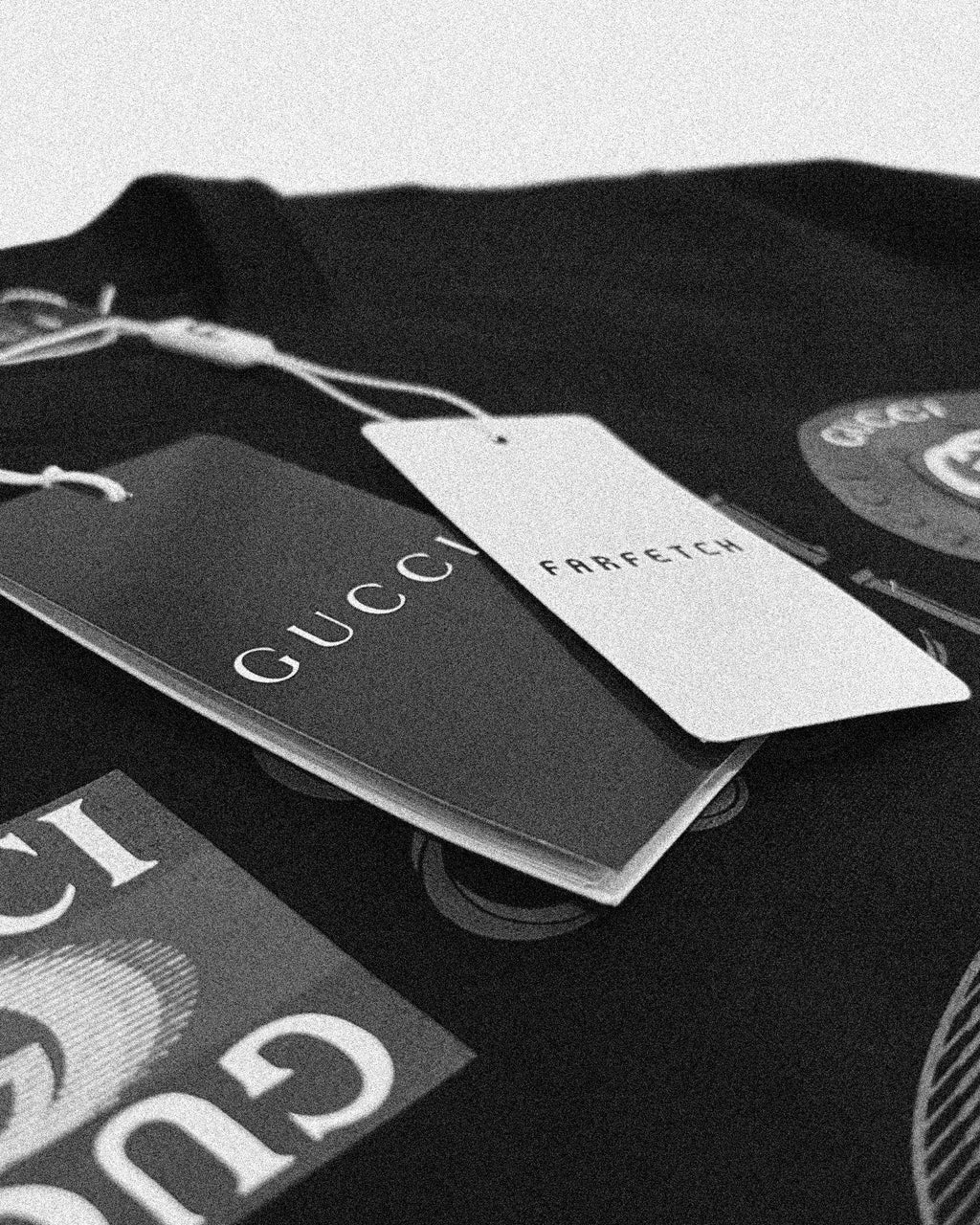 Gucci – Tričko s logem z kolekce – černé