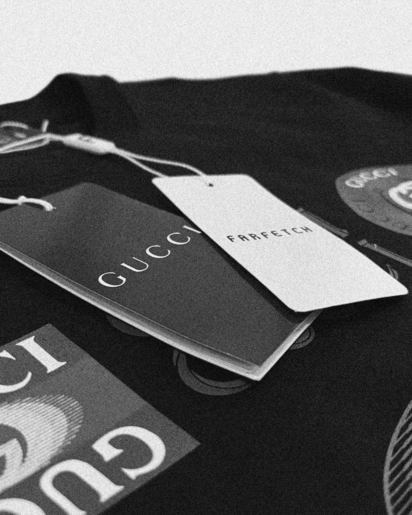 Gucci – Tričko s logem z kolekce – černé