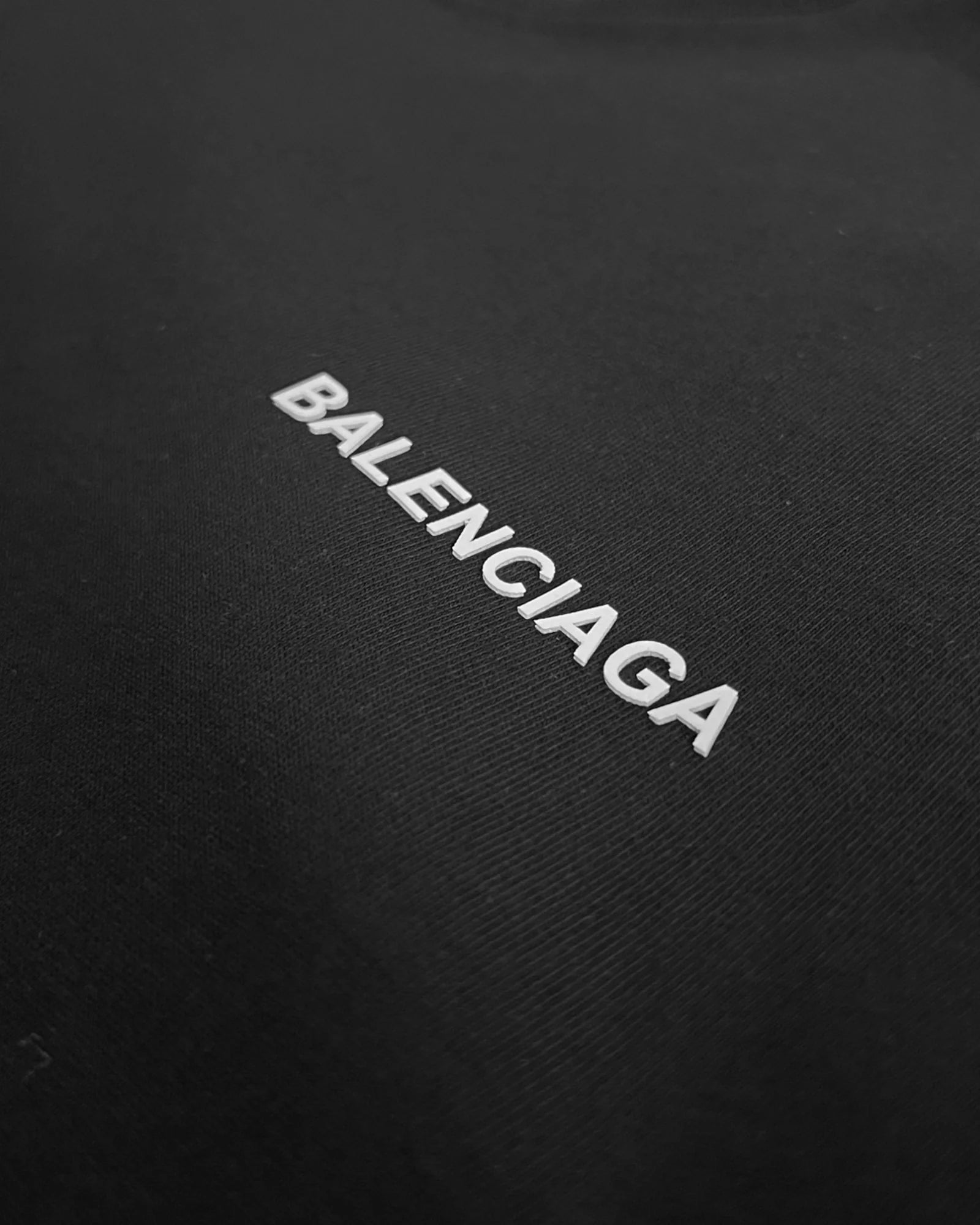 Balenciaga - Tričko s logem - Černé