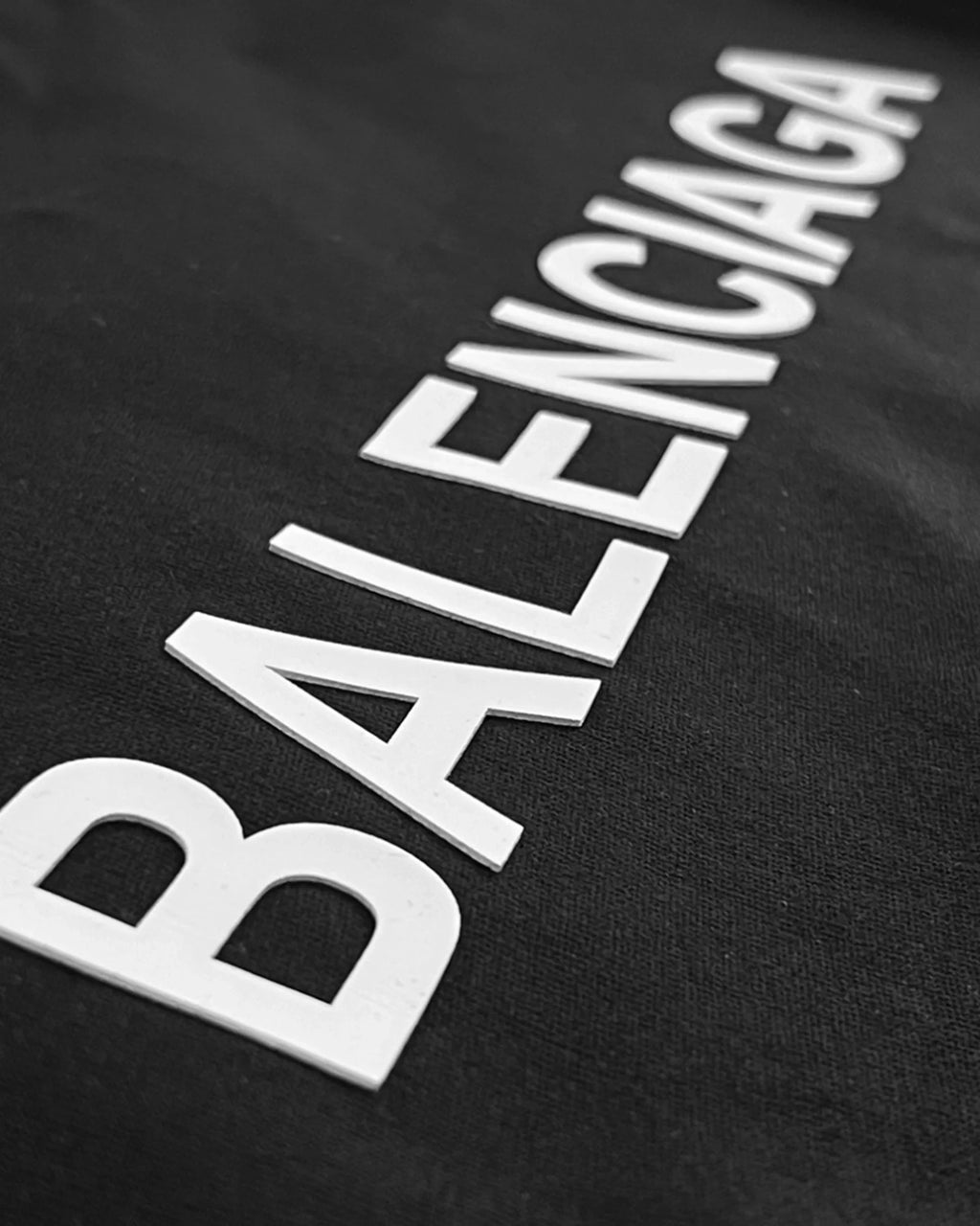 Balenciaga - Tričko s logem - Černé