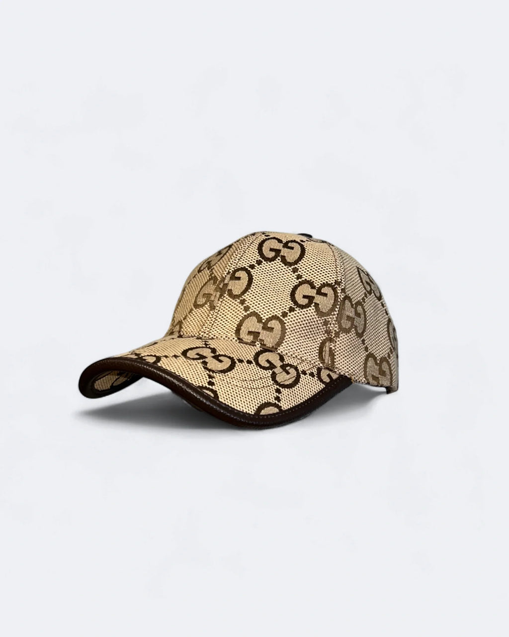 Gucci - kšiltovka s GG vzorem - béžová