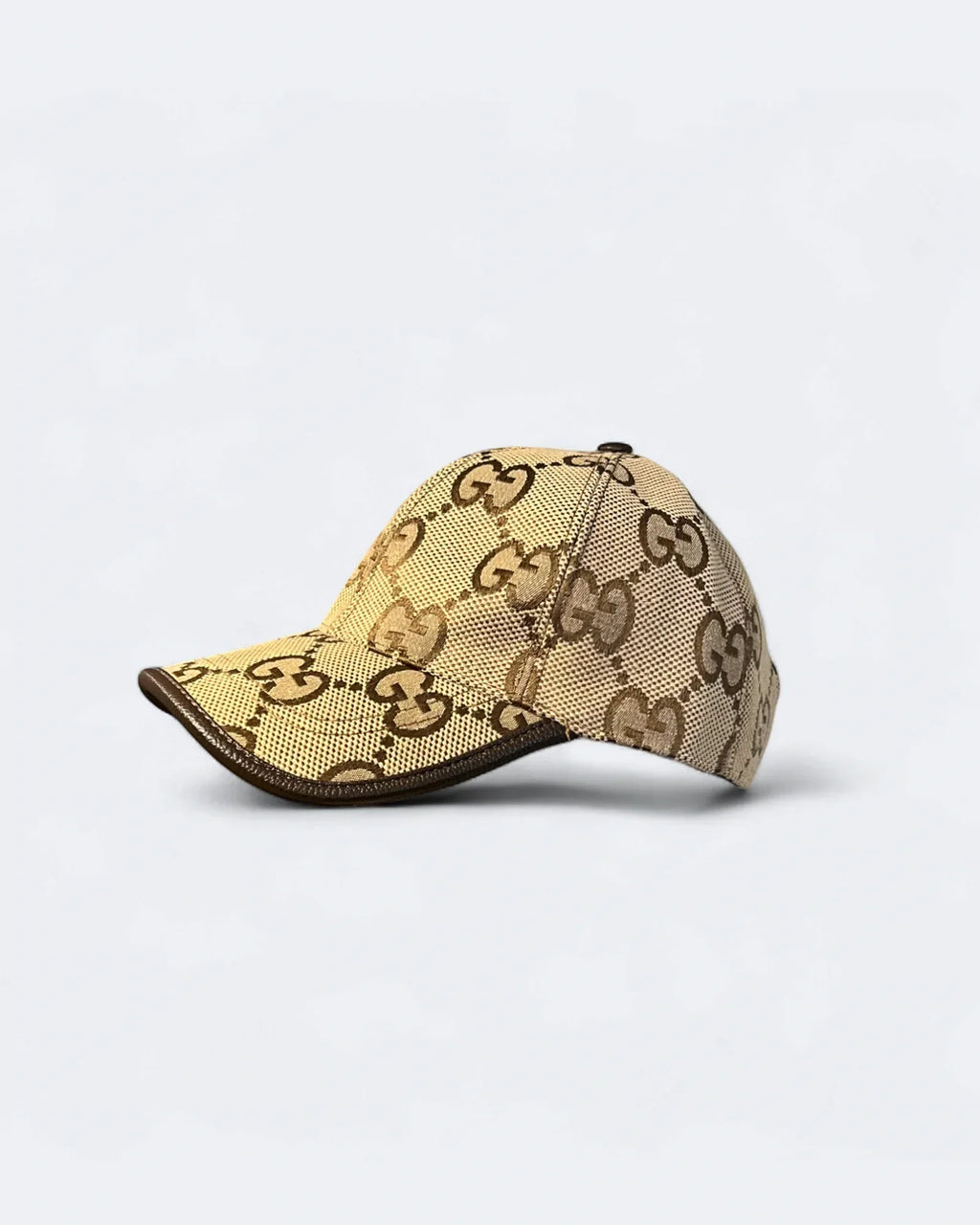 Gucci - kšiltovka s GG vzorem - béžová