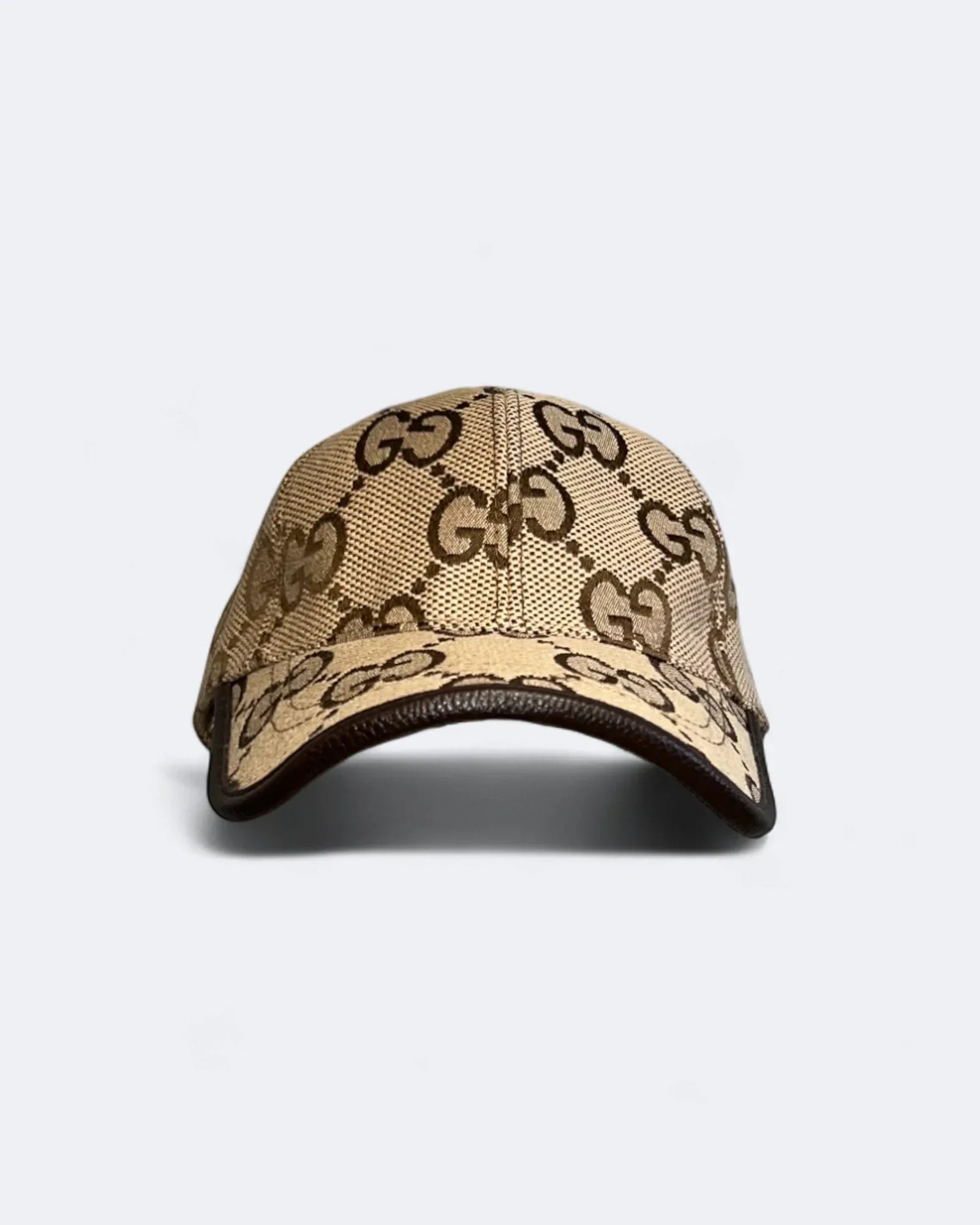 Gucci - kšiltovka s GG vzorem - béžová