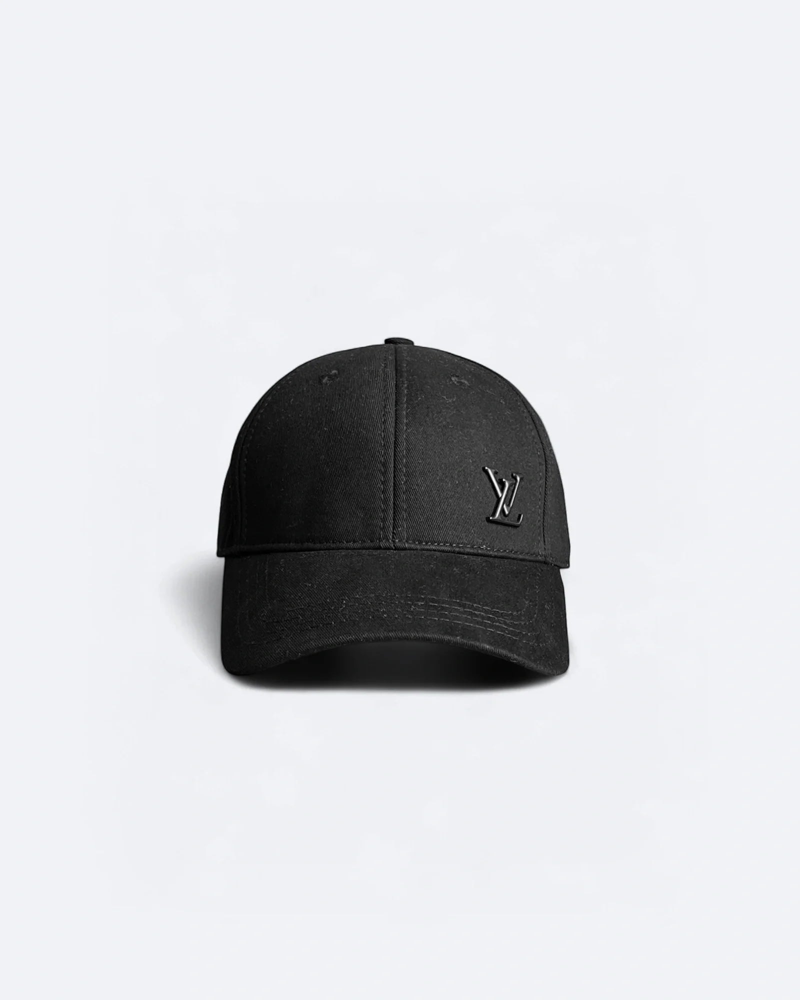 Louis Vuitton – černá kšiltovka s jehlicí LV – černá