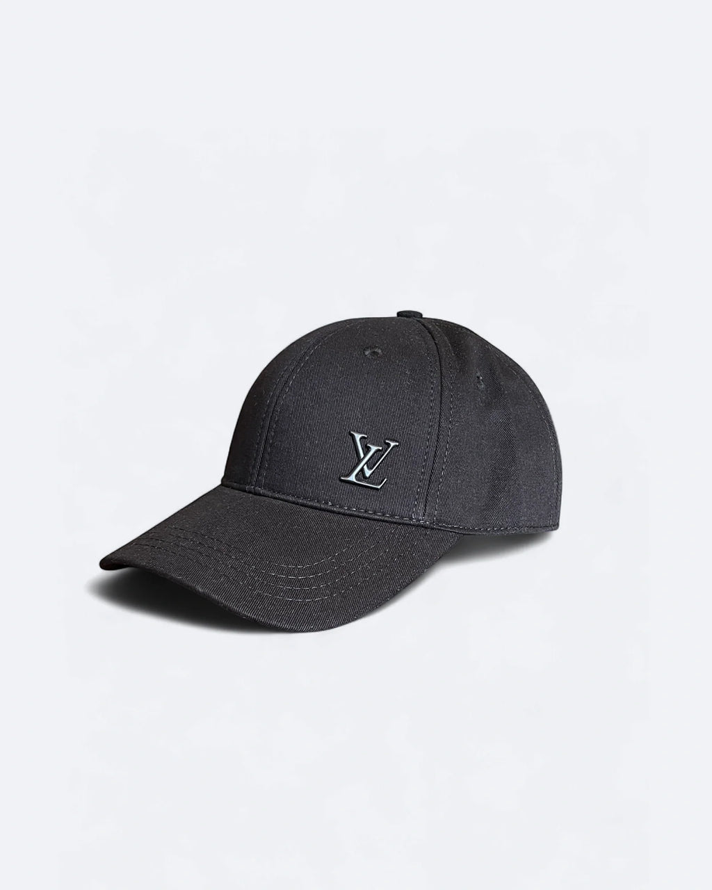 Louis Vuitton – černá kšiltovka s jehlicí LV – černá
