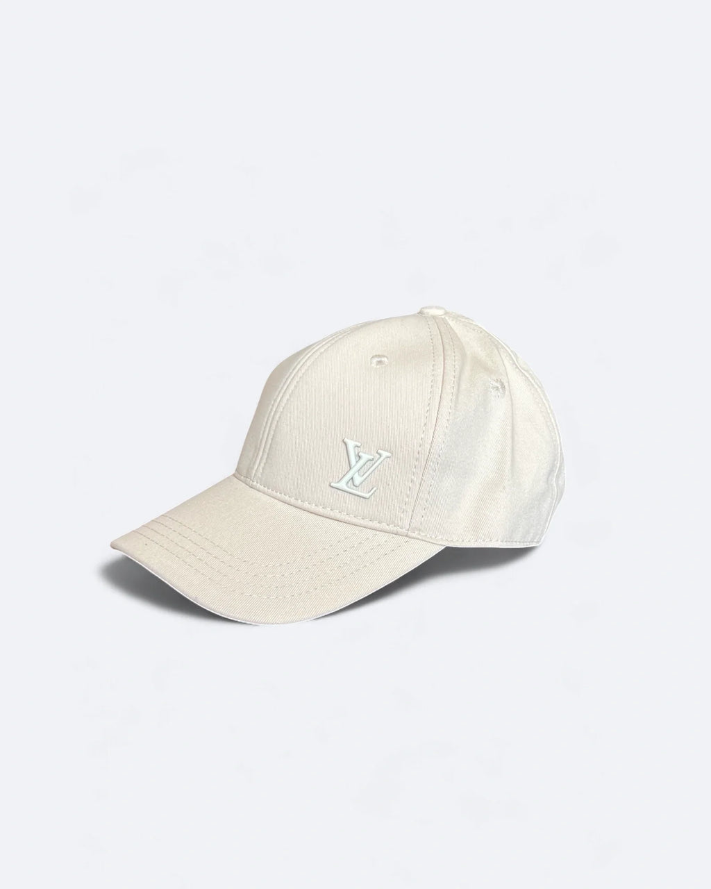 Louis Vuitton – Bílá kšiltovka LV Pin – Krémová