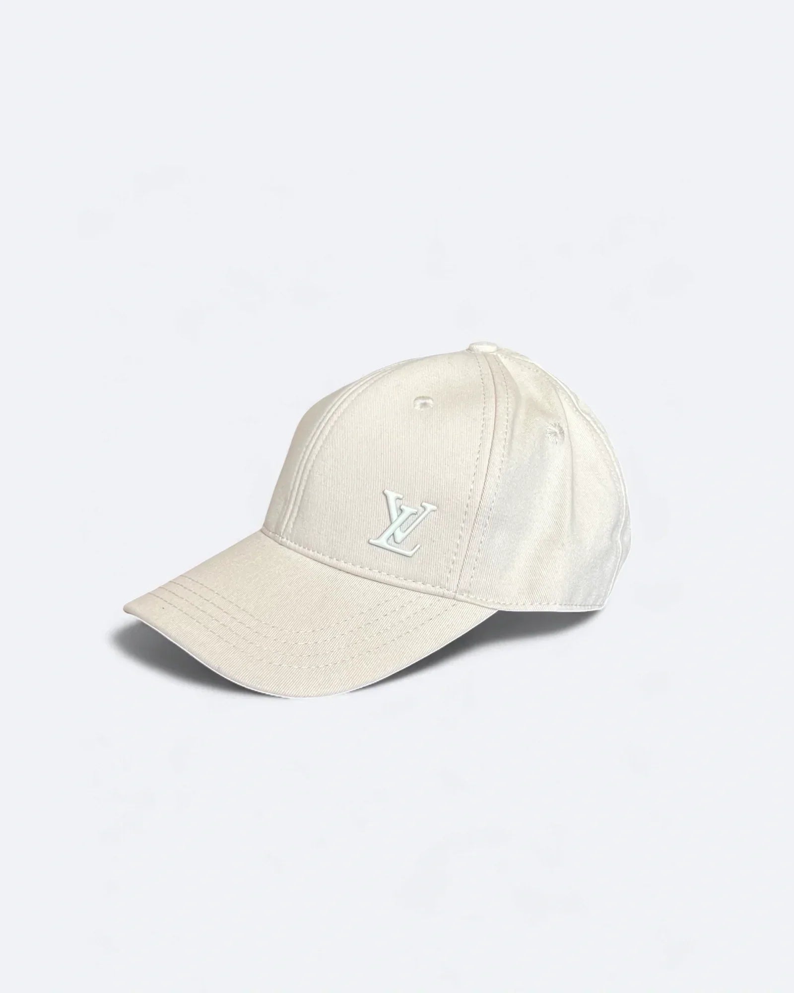 Louis Vuitton – Bílá kšiltovka LV Pin – Krémová