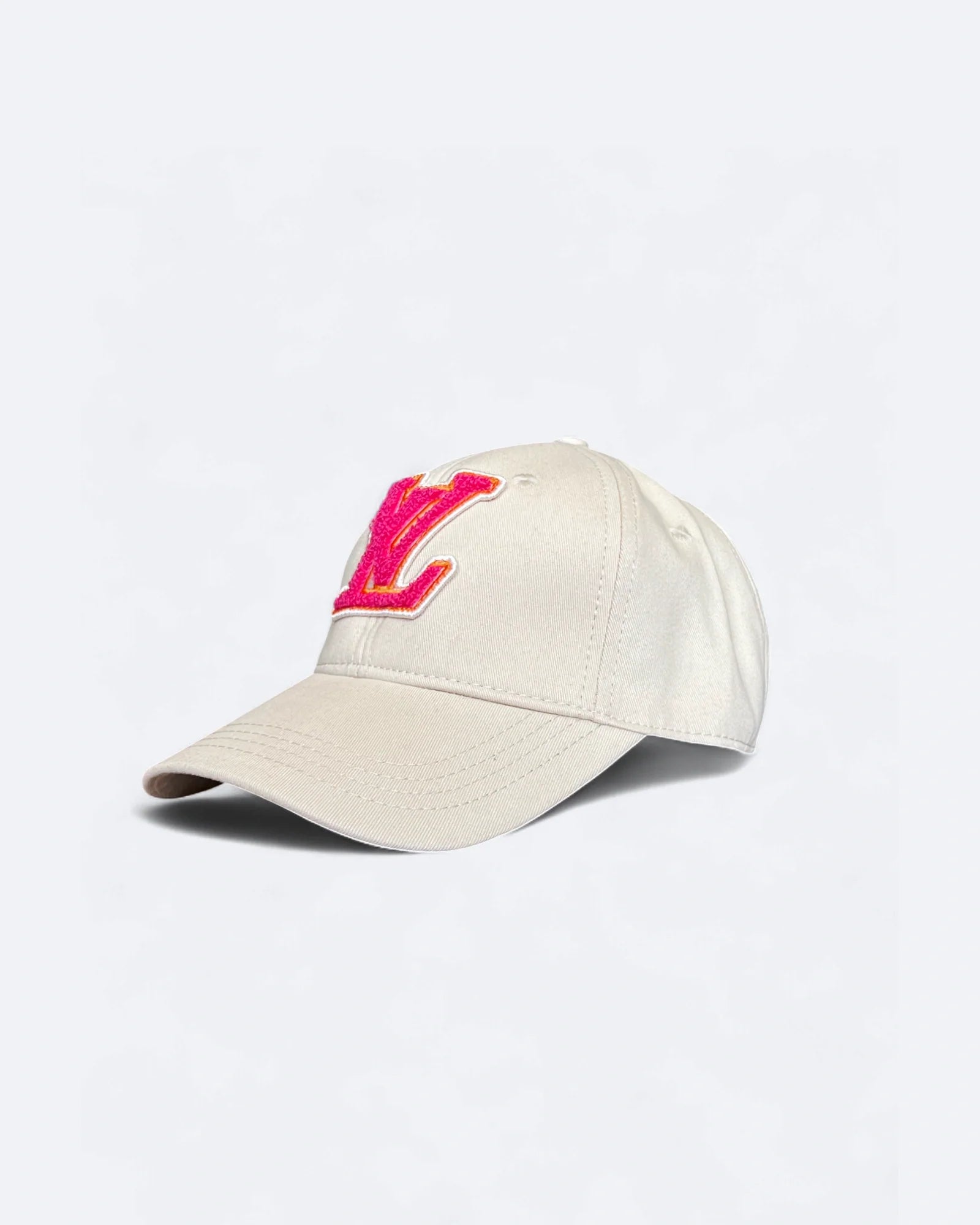 Louis Vuitton – kšiltovka Soft LV Monogram – krémová