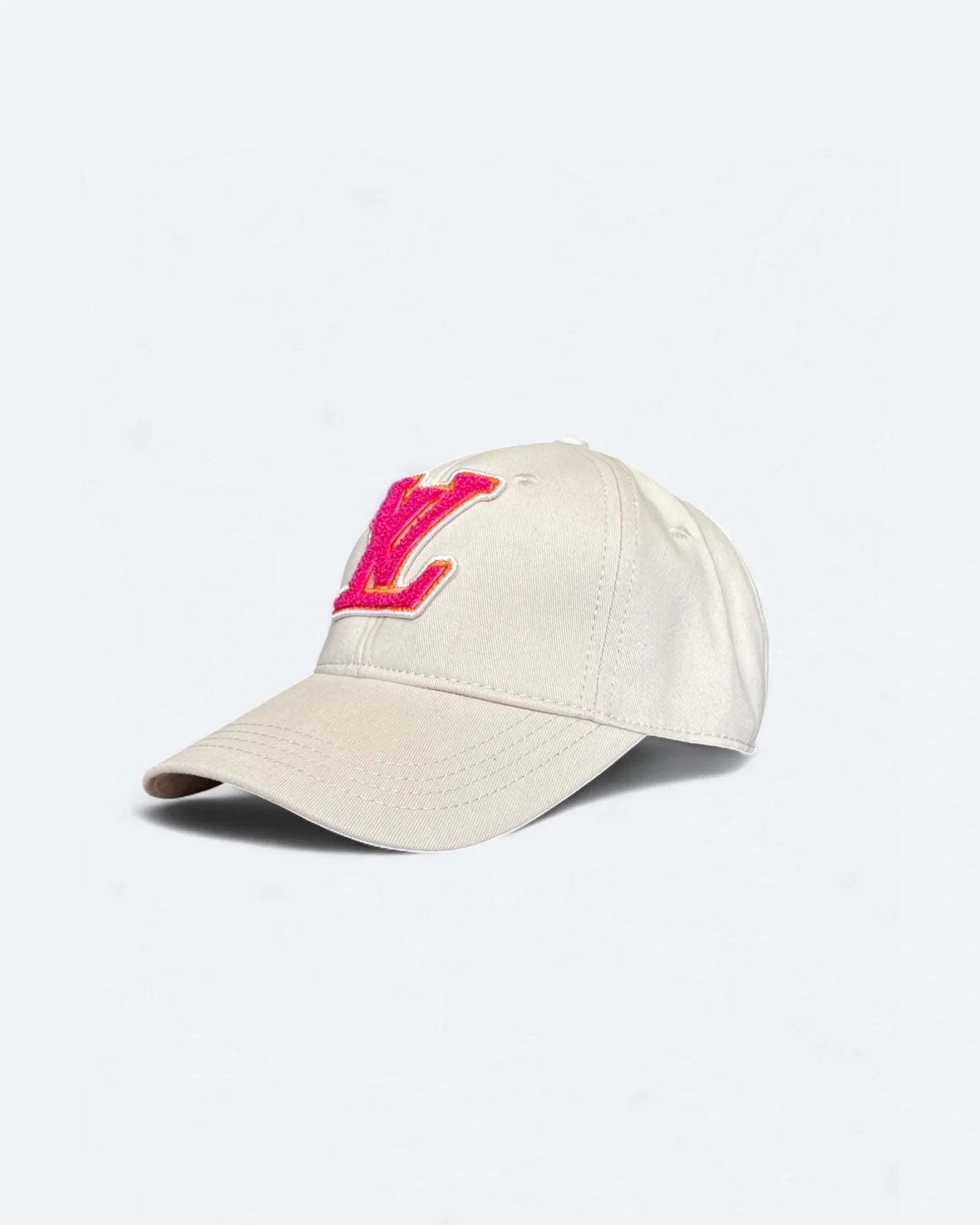 Louis Vuitton – kšiltovka Soft LV Monogram – krémová