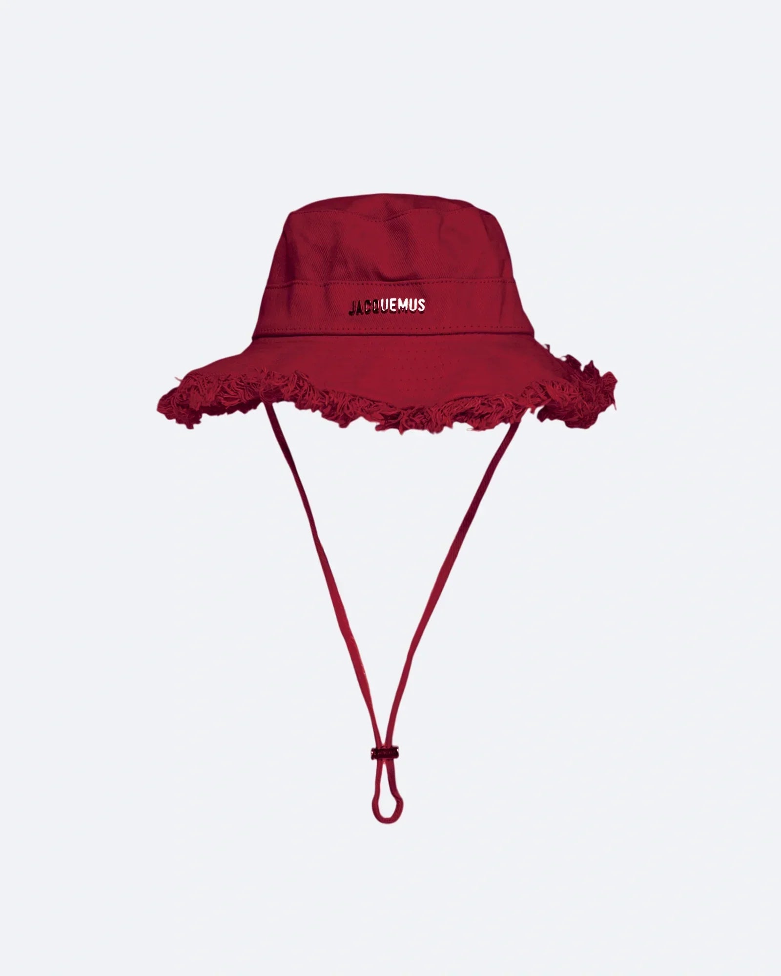 Jacquemus – Klobouk Artichaut Bucket Hat – Bordó