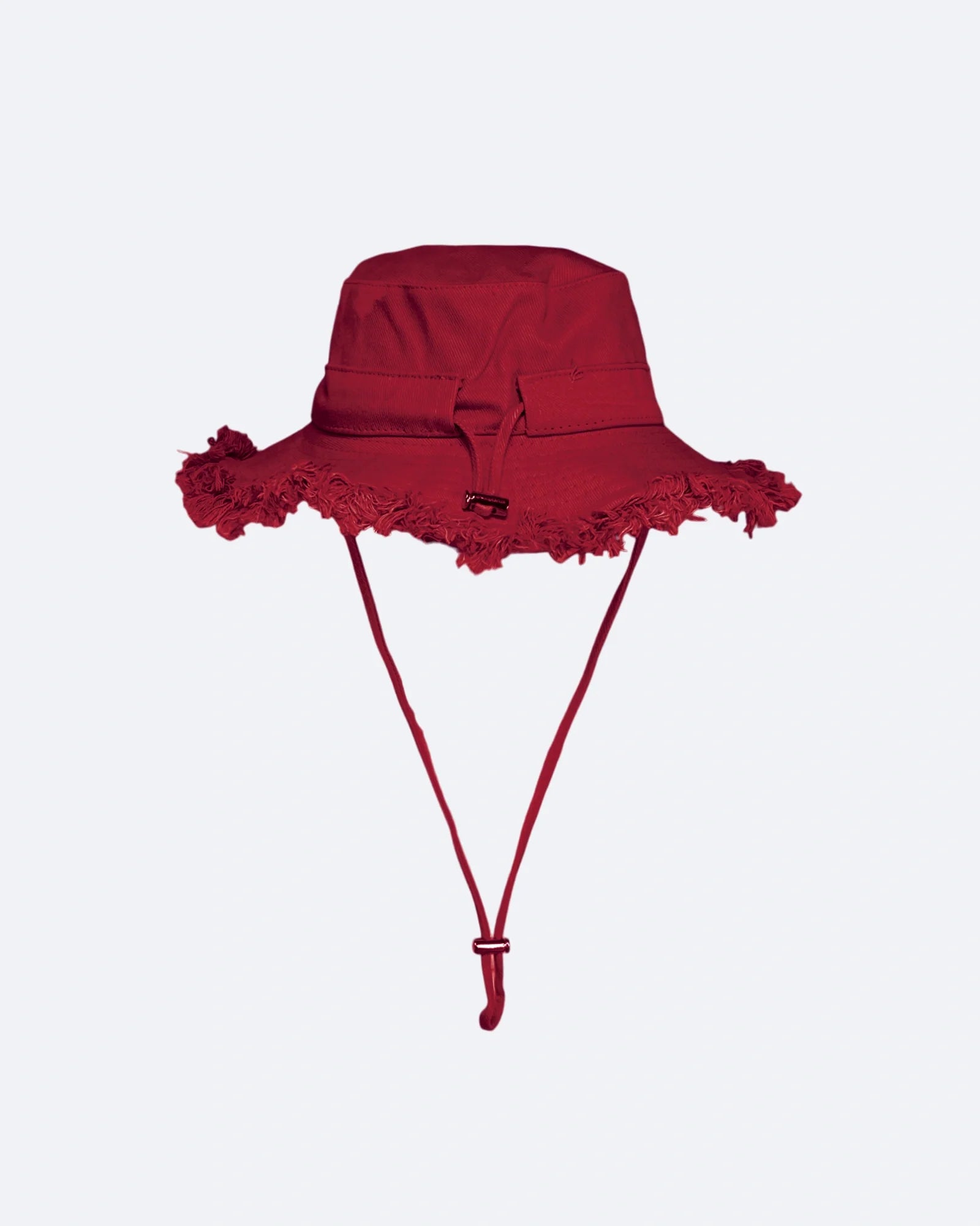 Jacquemus – Klobouk Artichaut Bucket Hat – Bordó