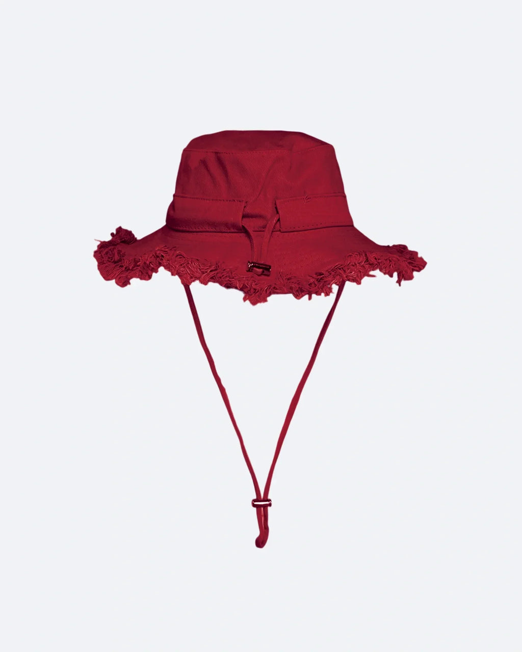 Jacquemus – Klobouk Artichaut Bucket Hat – Bordó