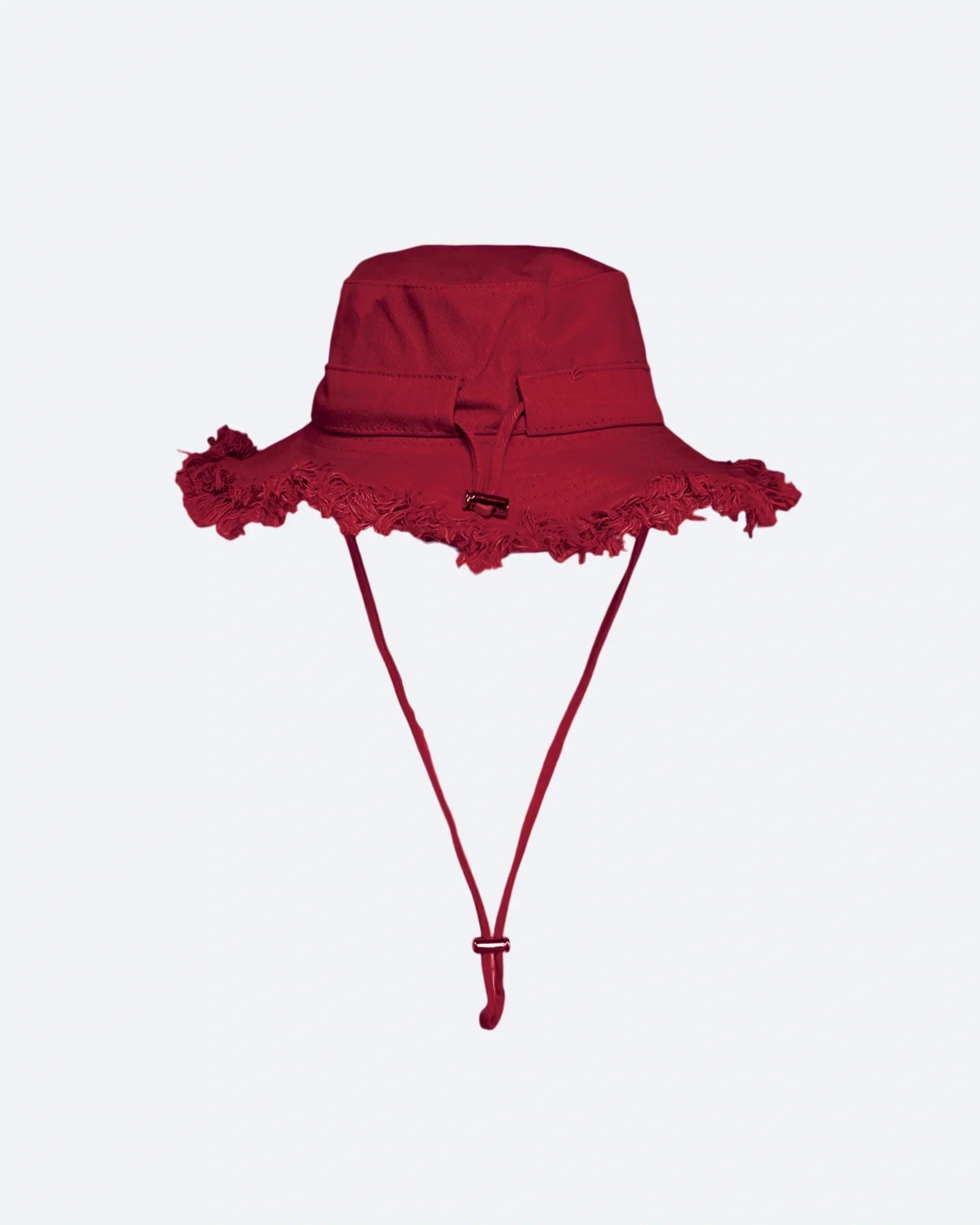 Jacquemus – Klobouk Artichaut Bucket Hat – Bordó