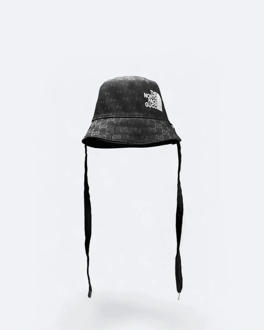 GC x The North Face – Klobouk GG Bucket – černý