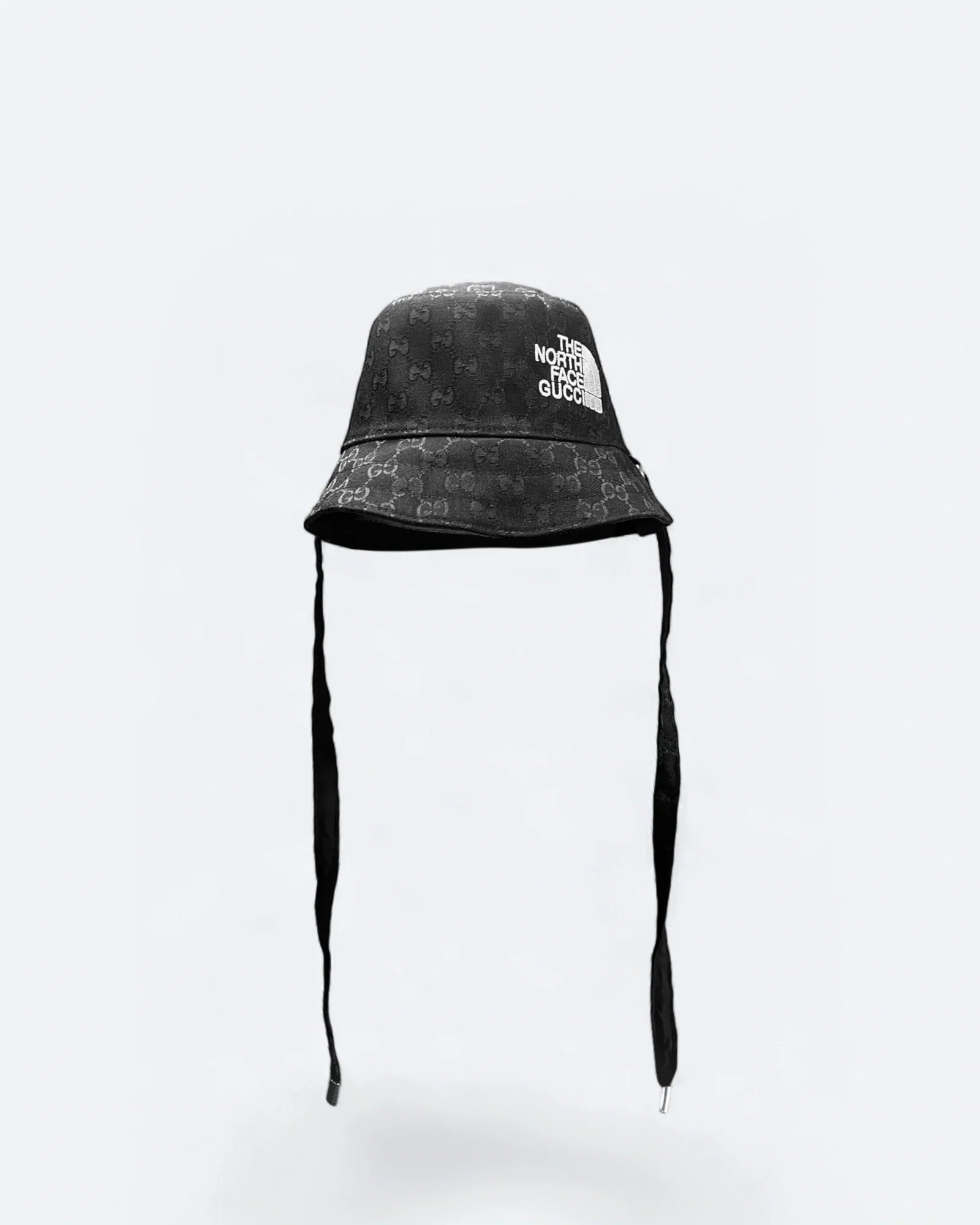 GC x The North Face – Klobouk GG Bucket – černý