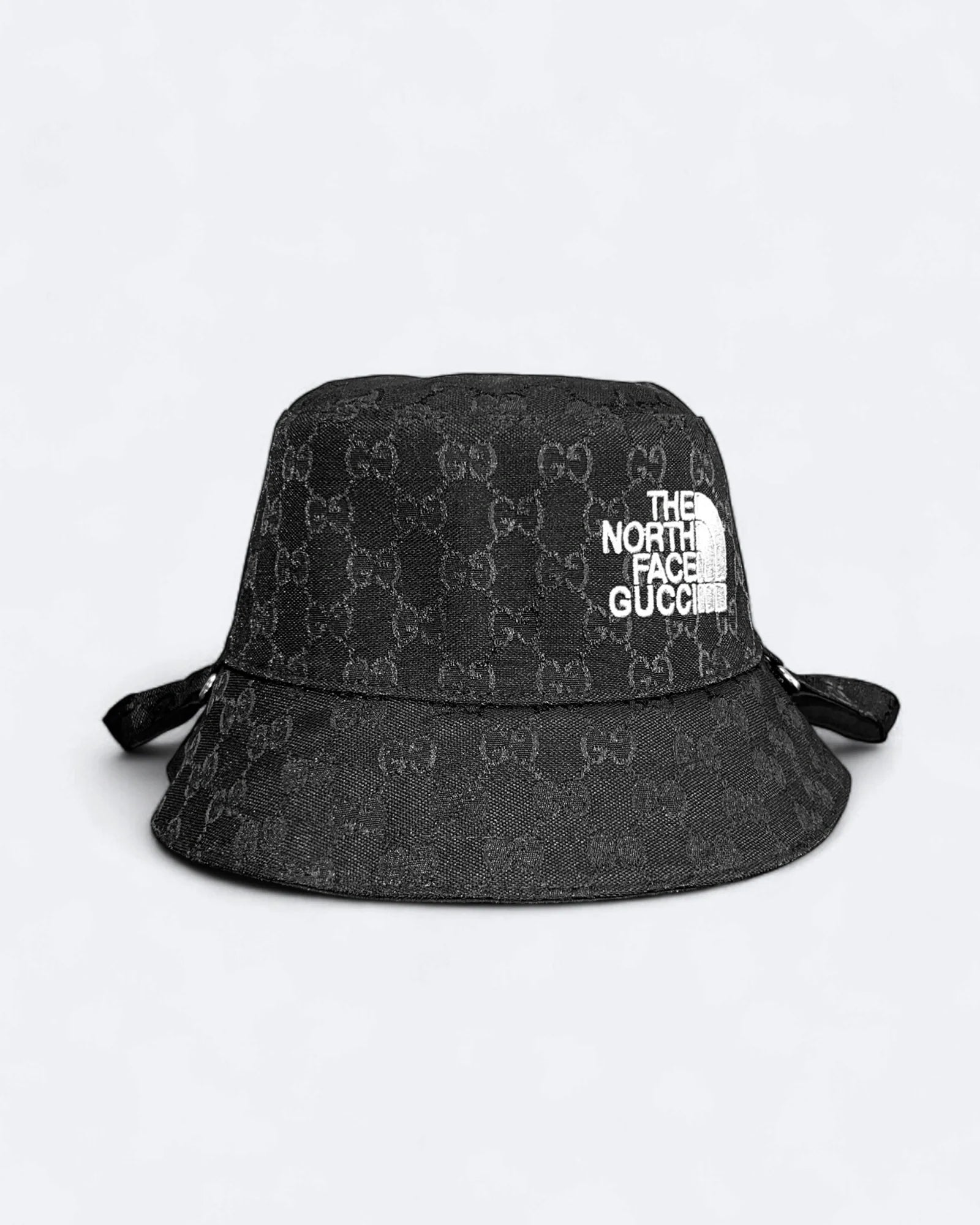 GC x The North Face – Klobouk GG Bucket – černý