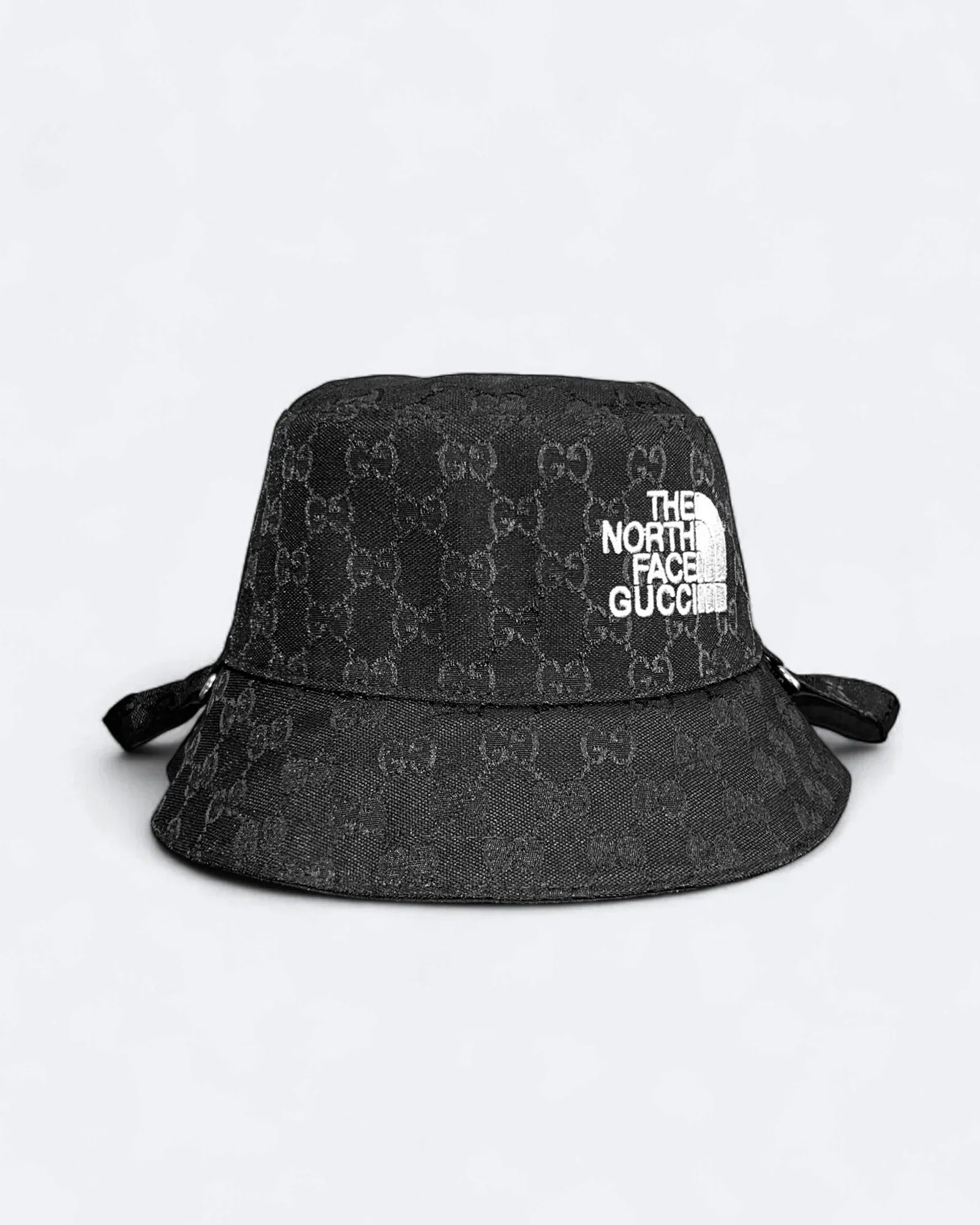 GC x The North Face – Klobouk GG Bucket – černý