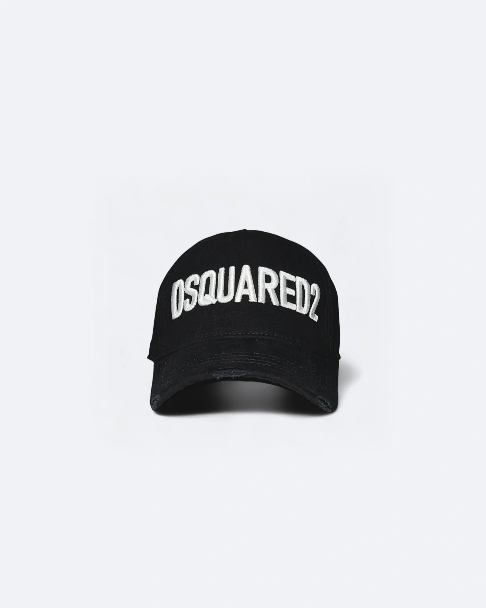 Dsquared2 – Kšiltovka s kondenzovaným vyšívaným logem – černá