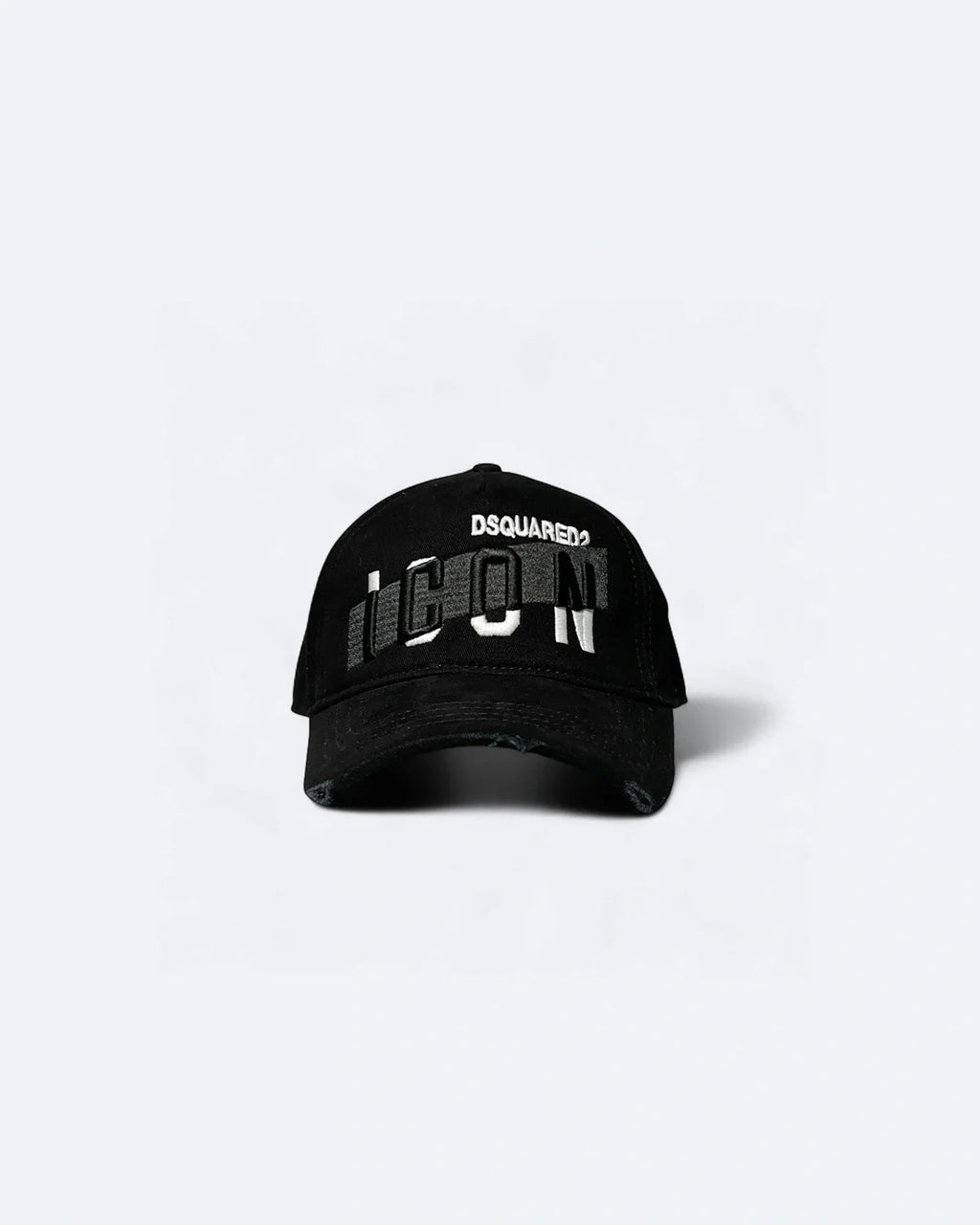 Dsquared2 – kšiltovka ICON Taped s výšivkou – černá