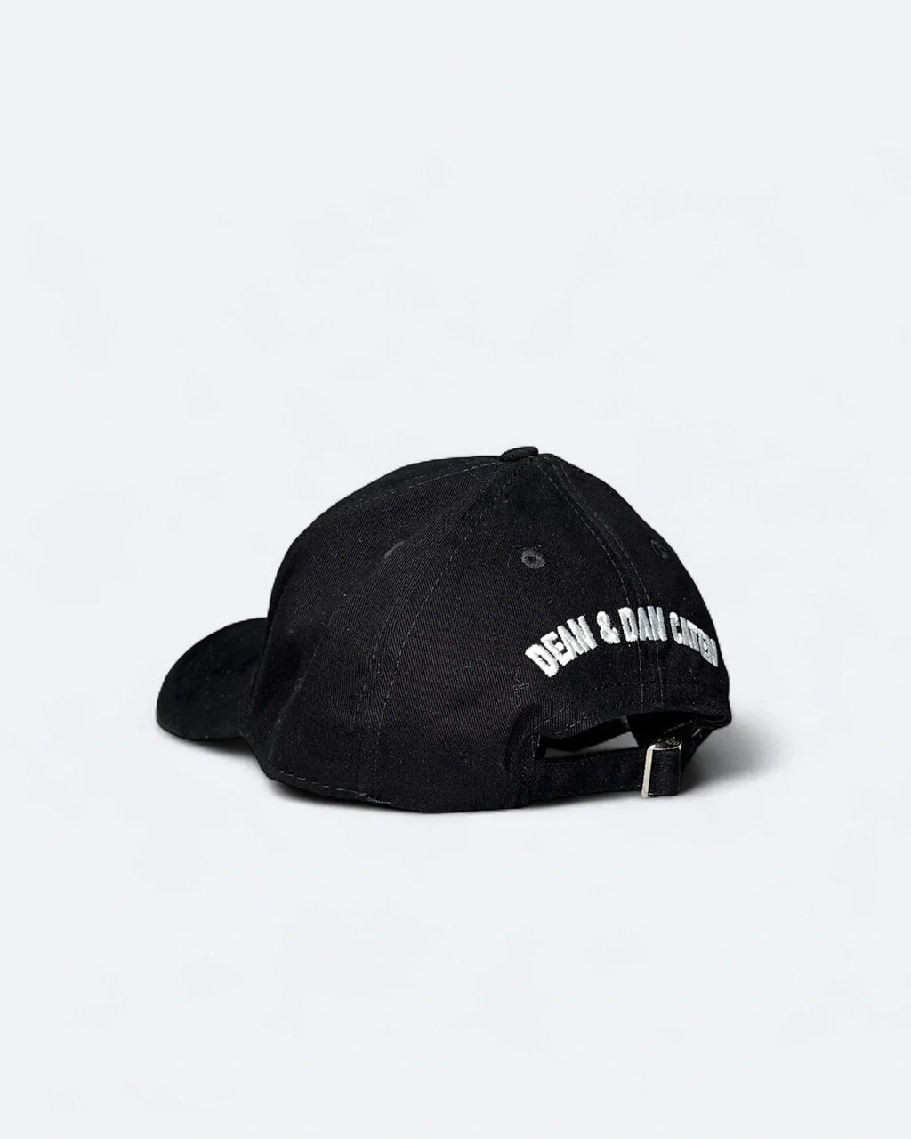 Dsquared2 – kšiltovka ICON Taped s výšivkou – černá