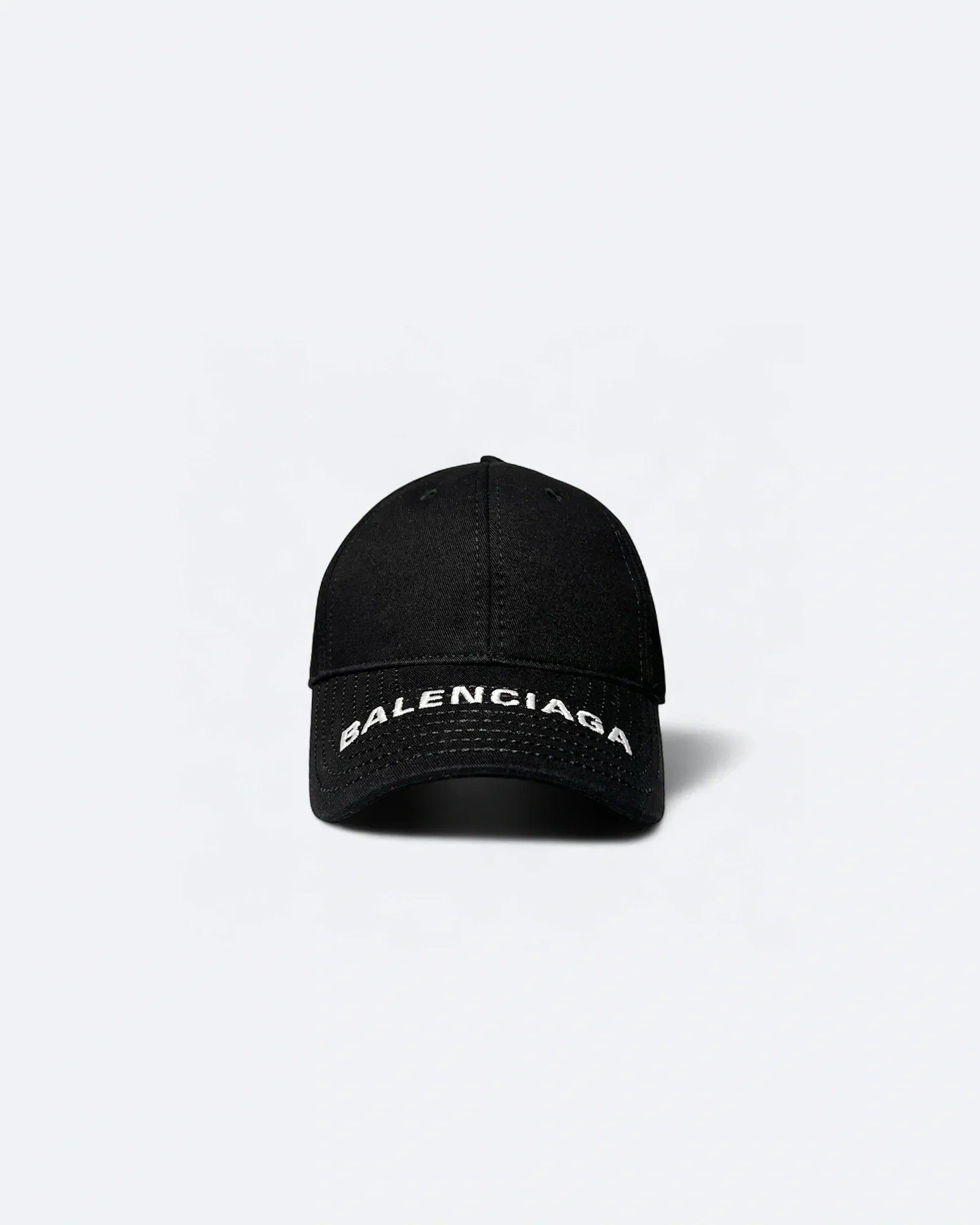 Balenciaga - Kšiltovka s vyšívaným logem - černá