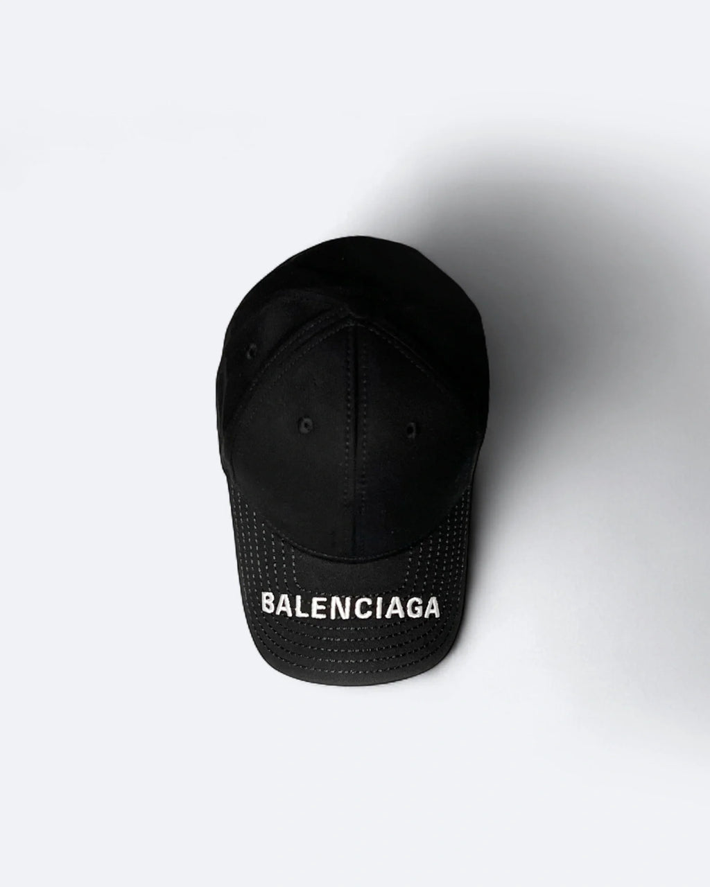 Balenciaga - Kšiltovka s vyšívaným logem - černá