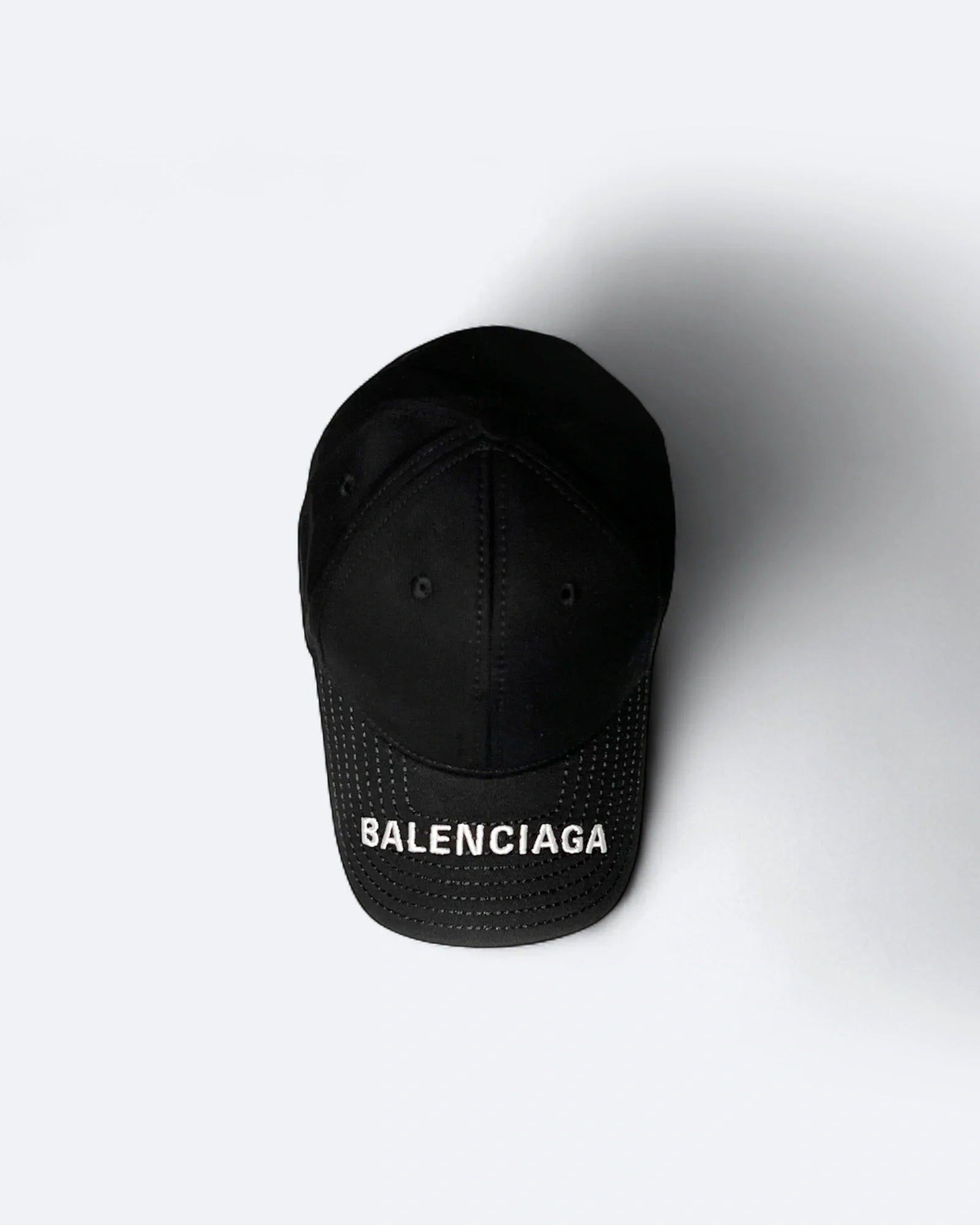 Balenciaga - Kšiltovka s vyšívaným logem - černá