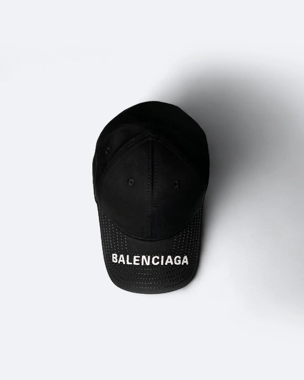 Balenciaga - Kšiltovka s vyšívaným logem - černá