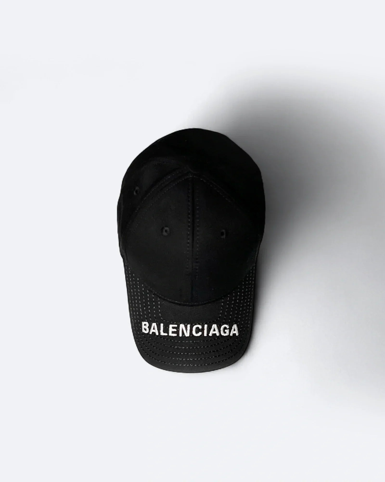 Balenciaga - Kšiltovka s vyšívaným logem - černá
