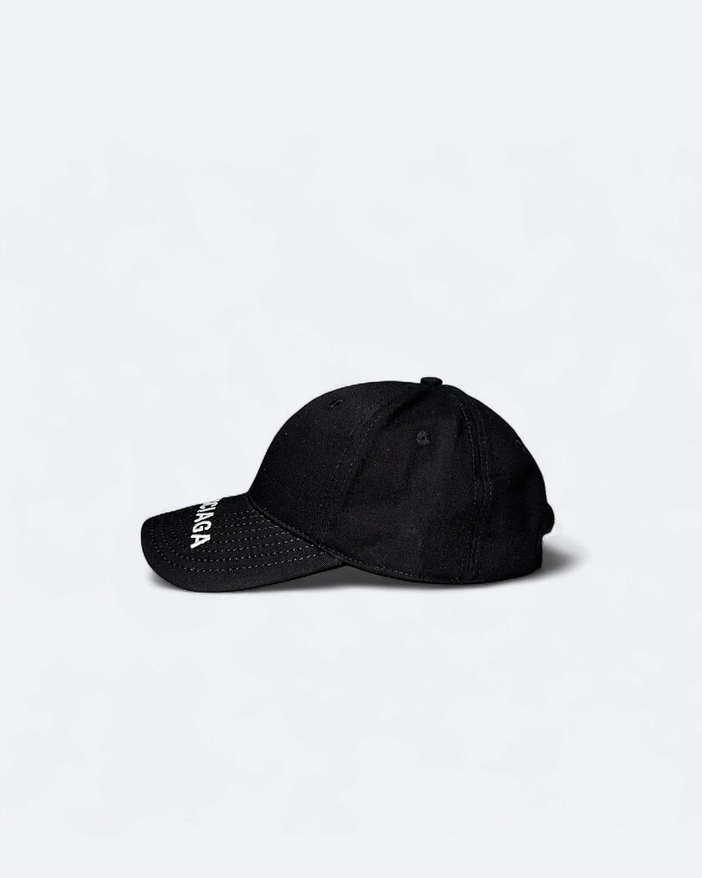 Balenciaga - Kšiltovka s vyšívaným logem - černá