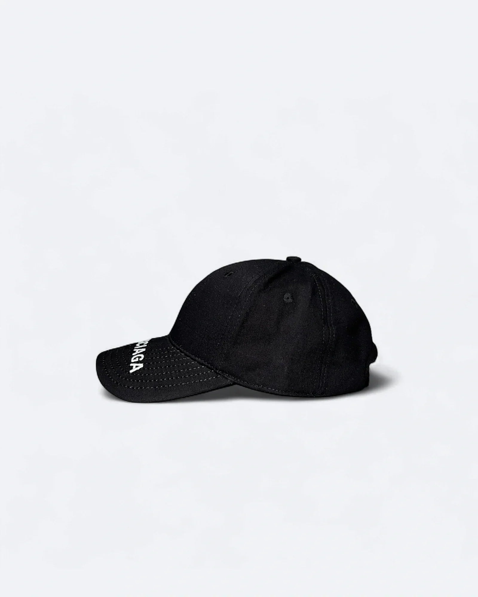 Balenciaga - Kšiltovka s vyšívaným logem - černá