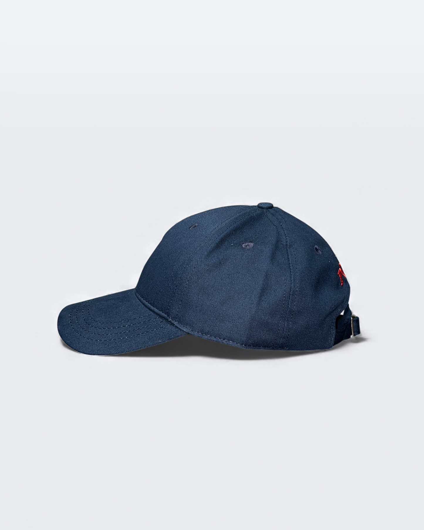 Ralph Lauren – Čepice s červeným logem – Tmavě modrá