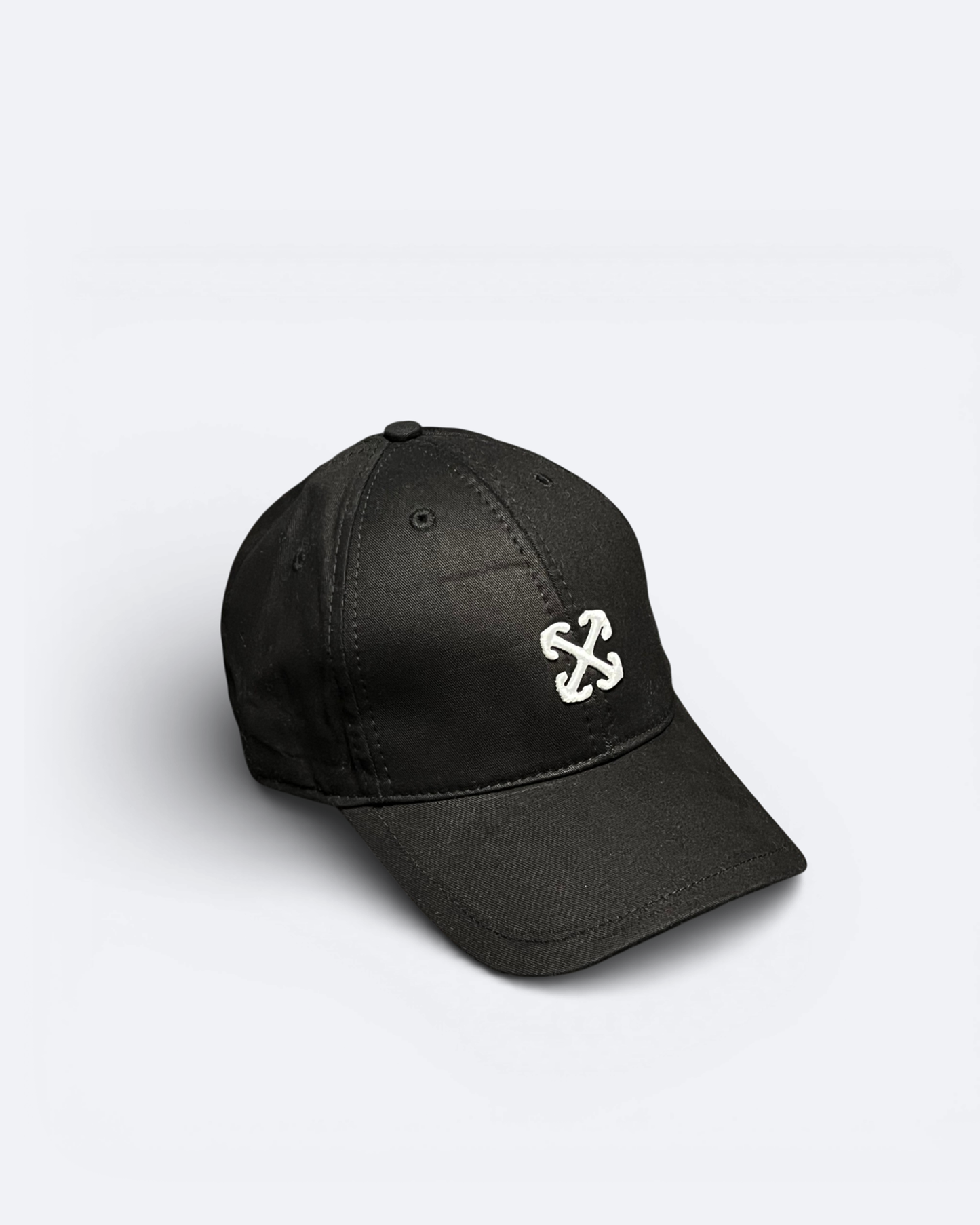 Off-White - čepice Arrow Embroidery Logo – černá