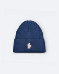 Moncler - Logo Beanie - Tmavě modrá