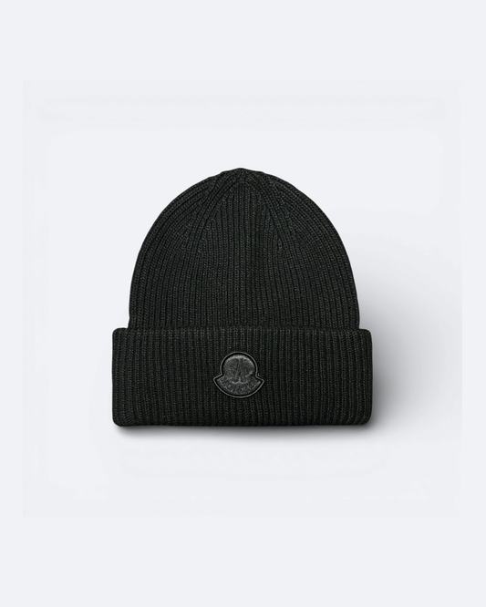 Moncler - Logo Beanie - černá