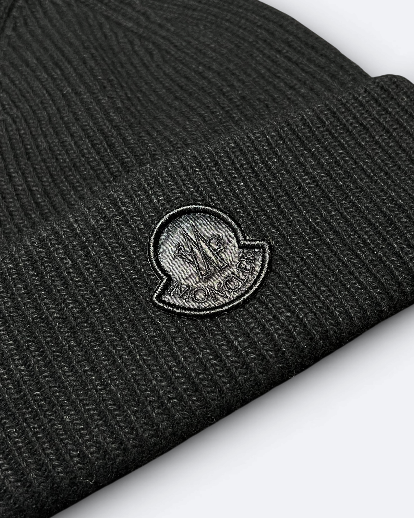 Moncler - Logo Beanie - černá