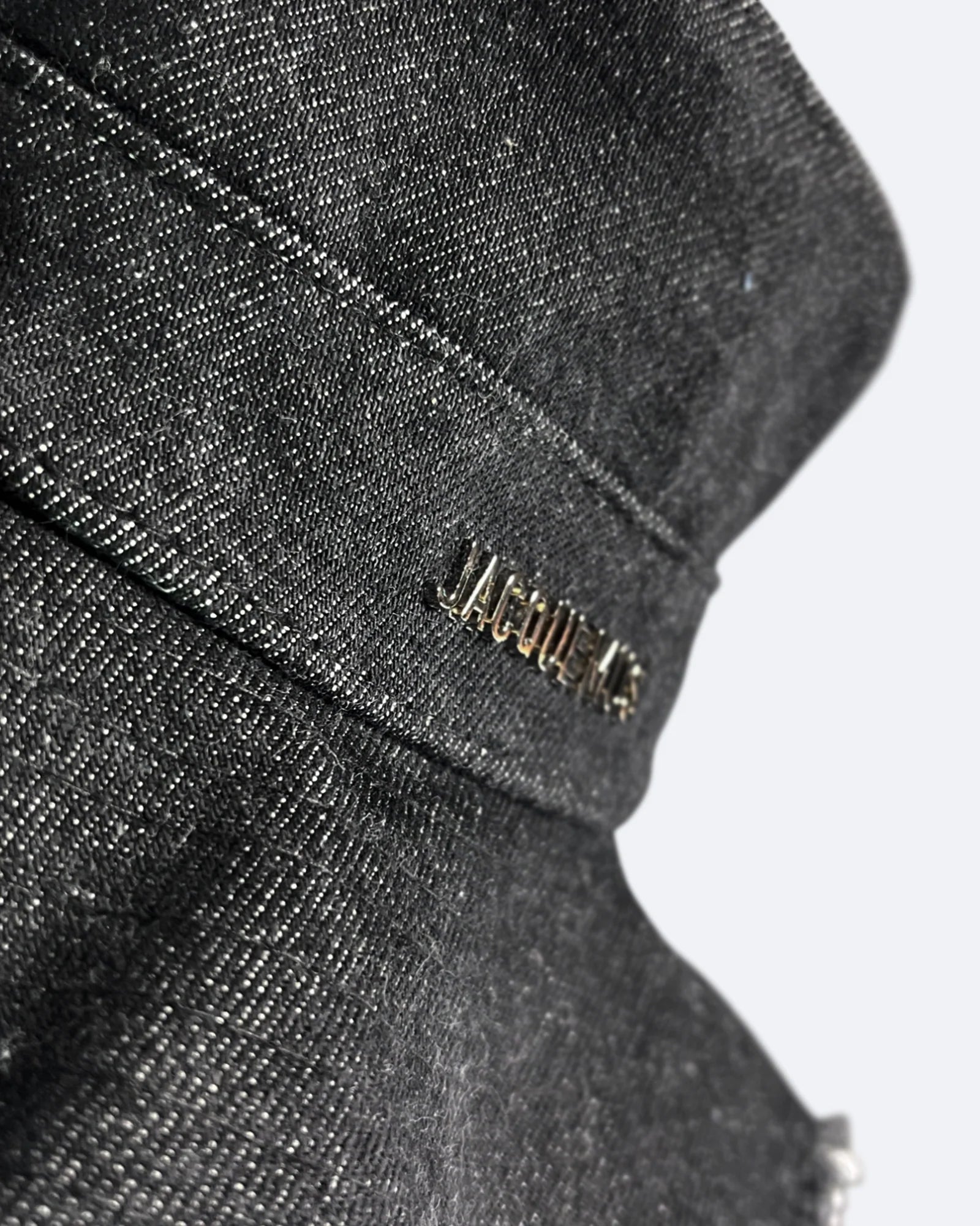 Jacquemus - The Artichaut Bucket Hat - Dark Gray Denim