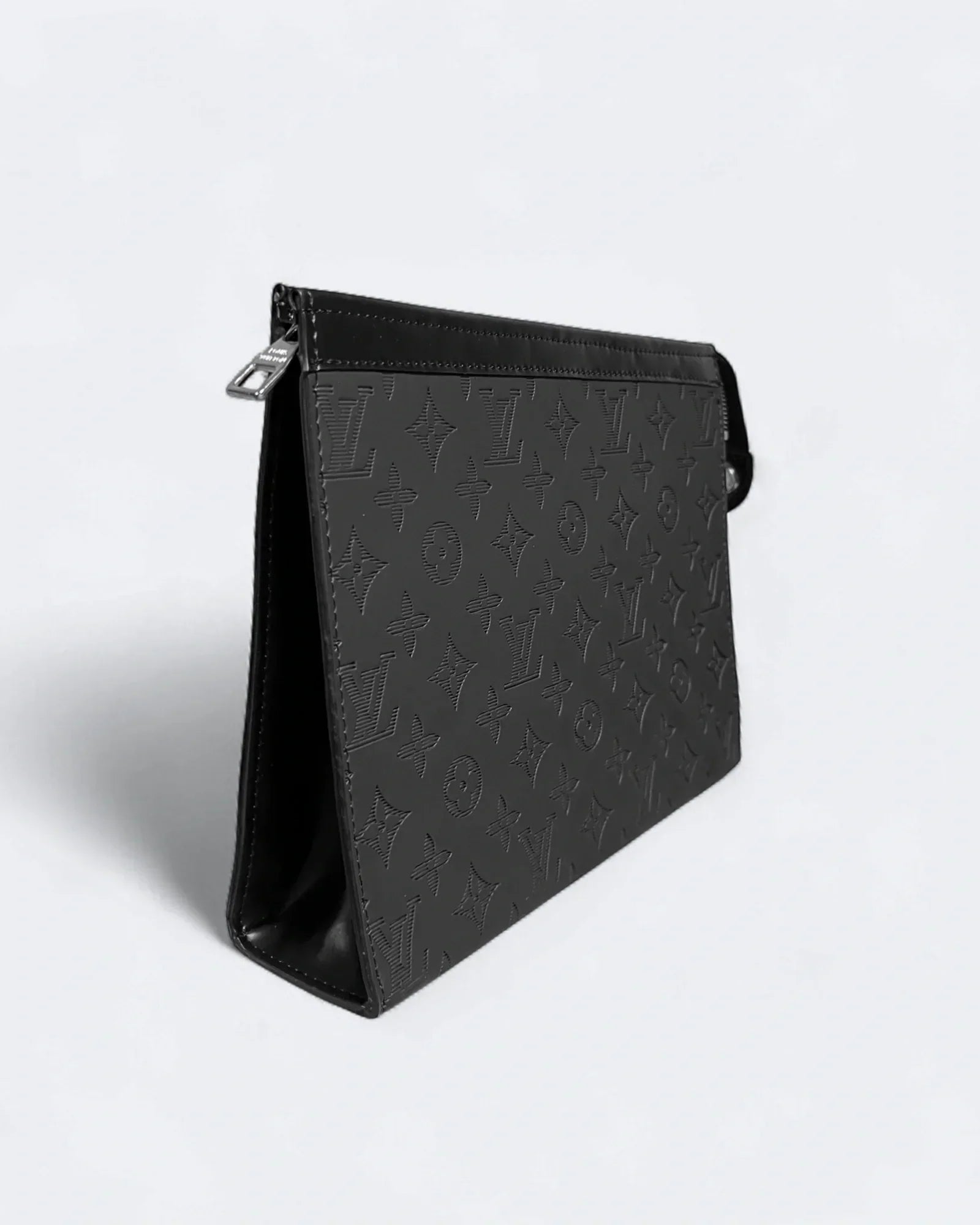 Louis Vuitton – Reliéfní psaníčko se vzorem LV – Černé