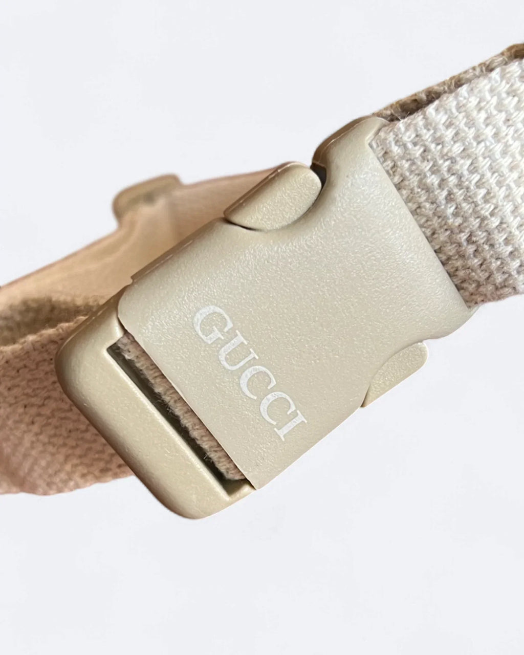 Gucci x The North Face - Crossbody taška GG Canvas - Béžová/Oranžová