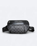 Gucci – plátěná crossbody taška GG – černá