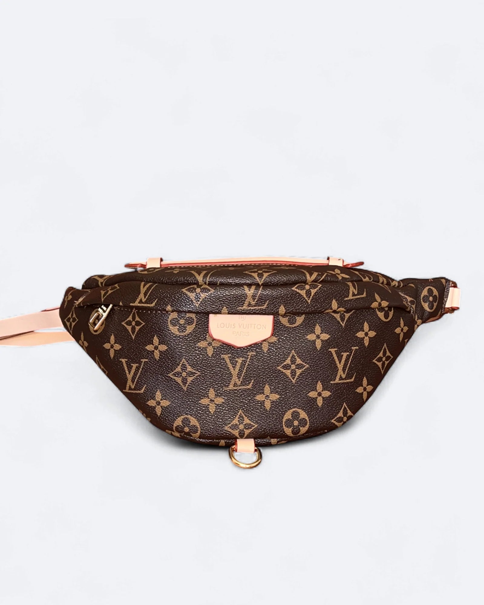 Louis Vuitton - Crossbody kabelka se vzorem LV - Hnědá/Béžová